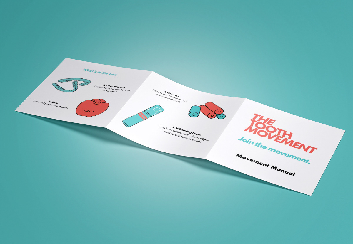 INFOGRAPHIC INSTRUCTION MANUAL: CLIENT - THE TOOTH MOVEMENT