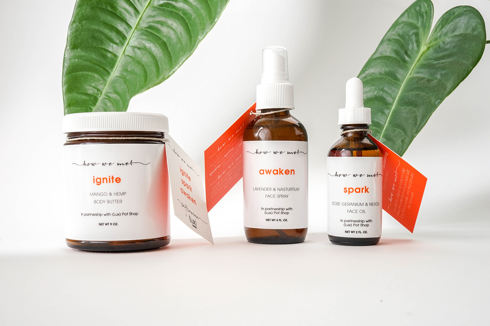 SKINCARE LABELS AND TAG: CLIENT LUX POT SHOP