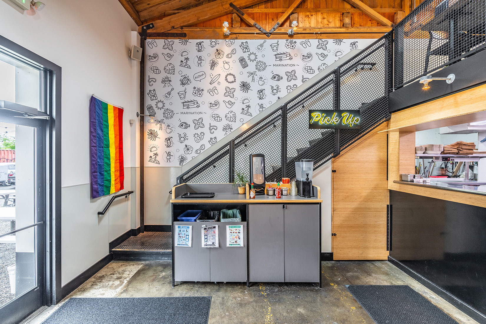 Wallpaper designed to size: Marination