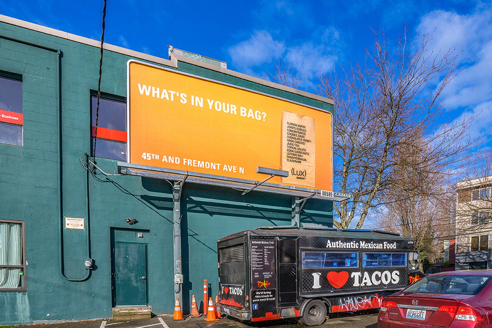 BILLBOARD: CLIENT LUX POT SHOP
