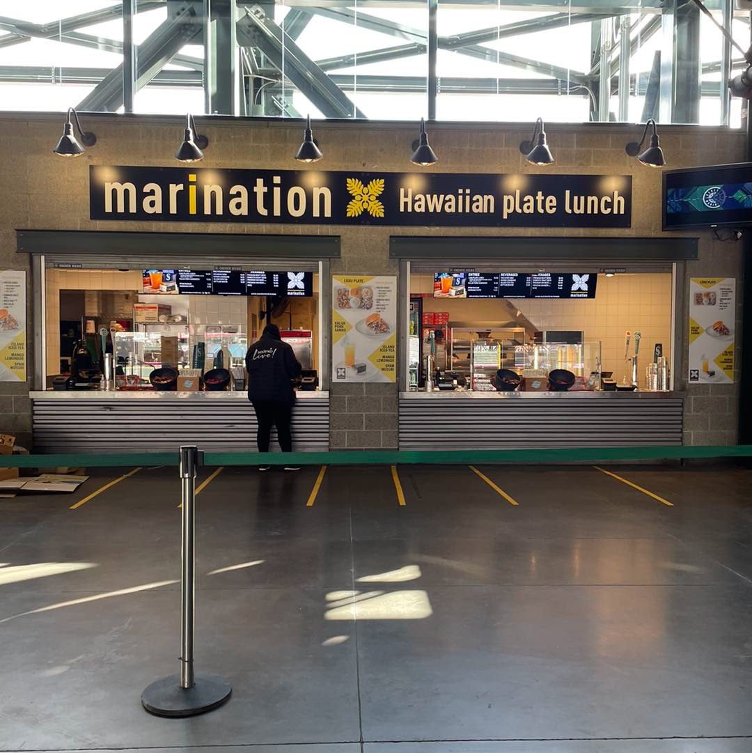 T-Mobile rectangular signage and menu signage: Client Marination