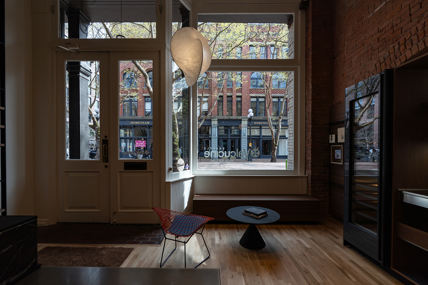 WINDOW VINYL DESIGN TO SIZE/MOCKUPS: CLIENT VALCUCINE SEATTLE