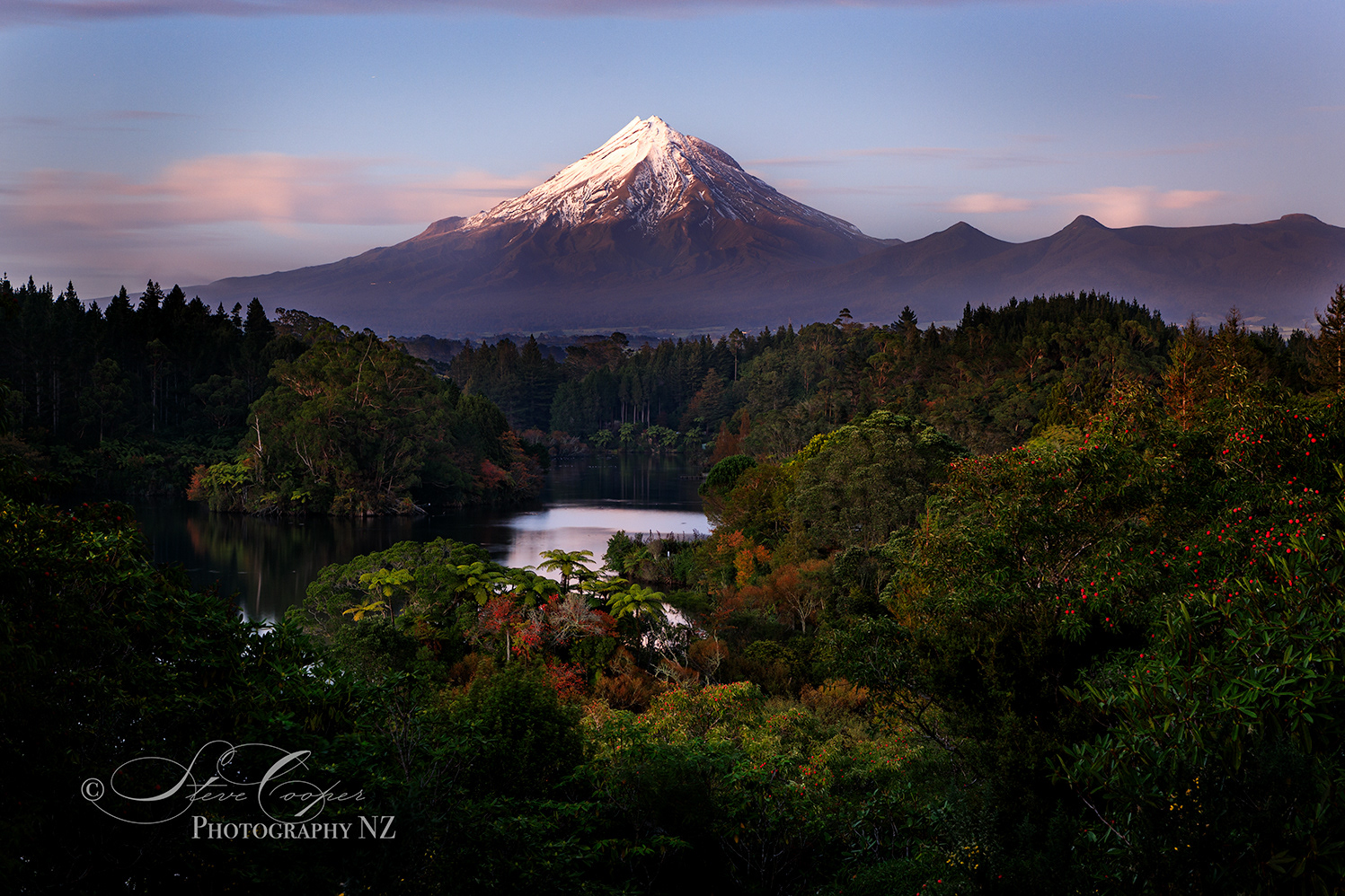 Taranaki Maunga Dawn 1