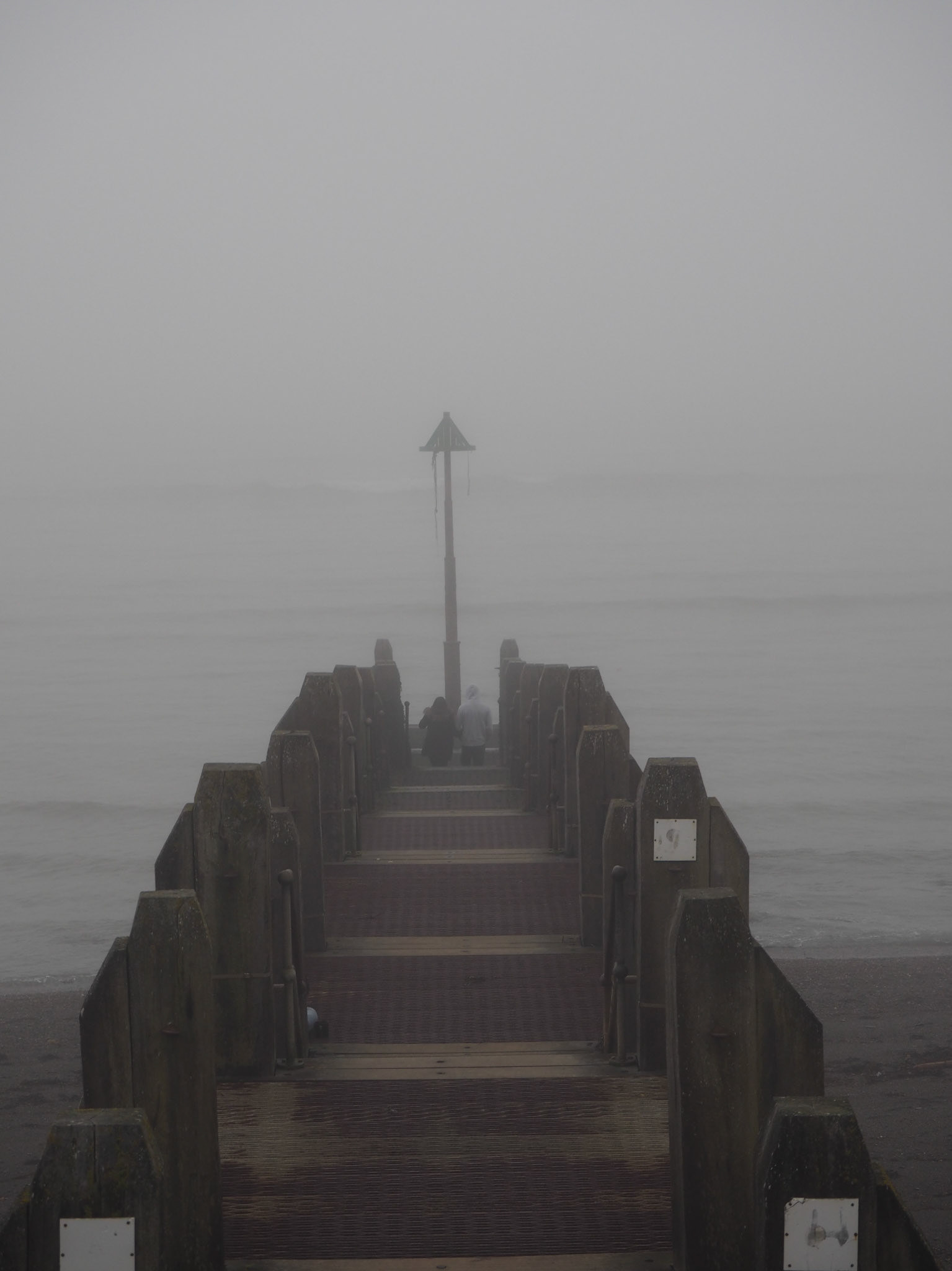 Walking into Grey Mist