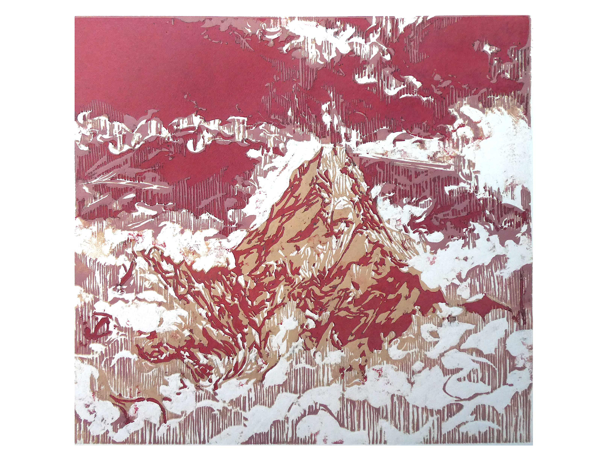 Amadablam 40x38cm Rosa ( 1/1 ) - Preu:250€