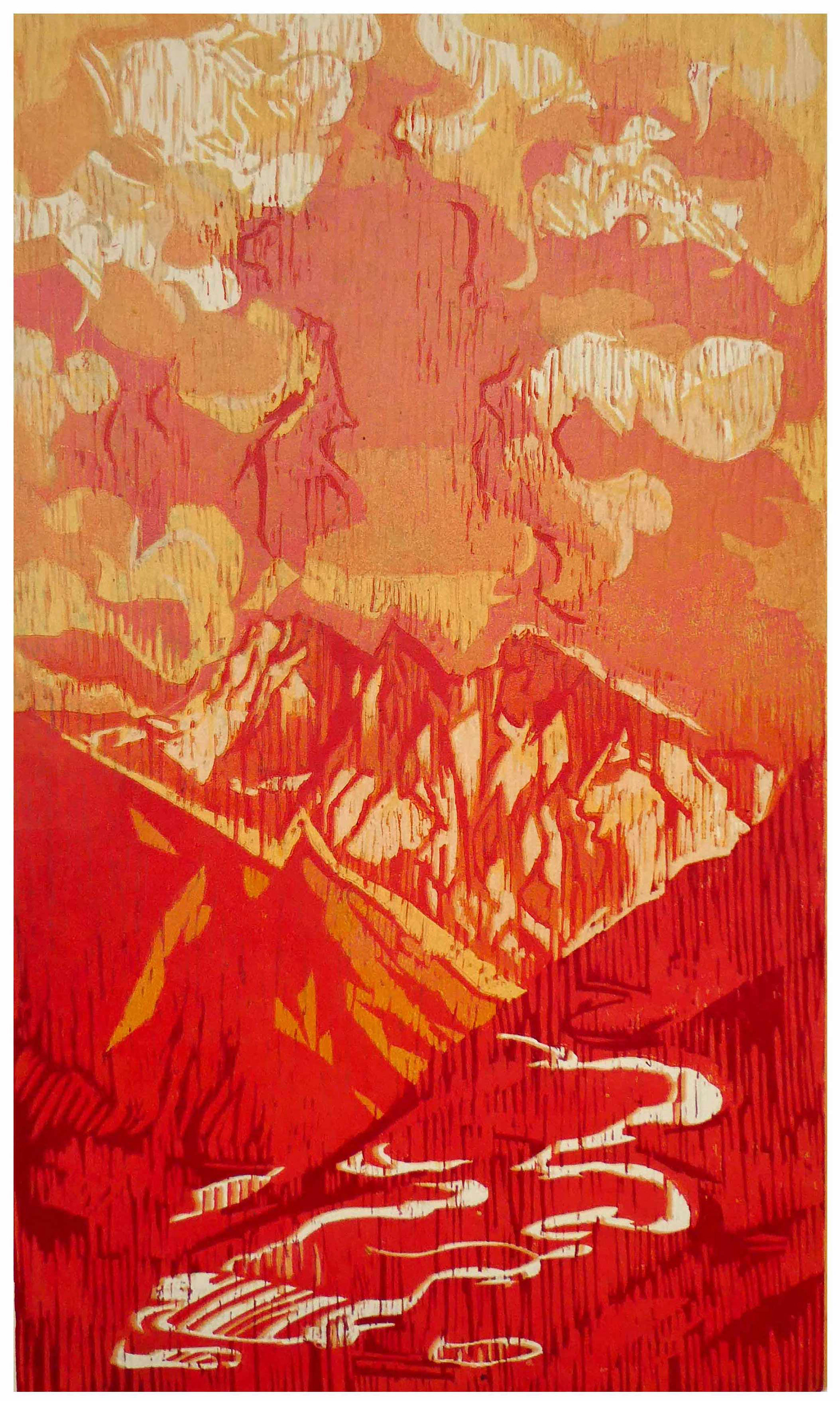 Meru 37x75cm Vermell - Preu: 250€