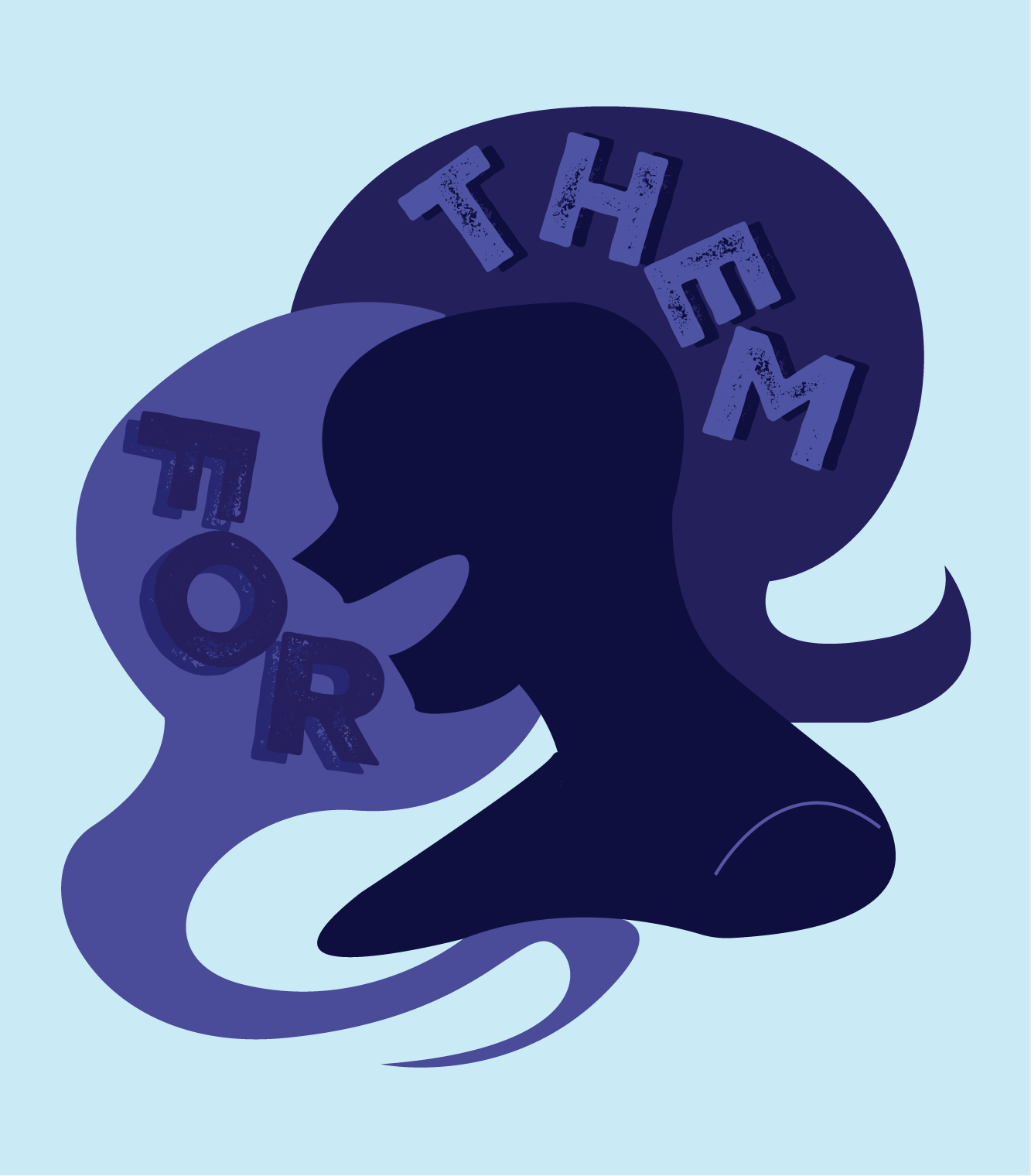 For Them Logo Blue background - Adobe Illustrator