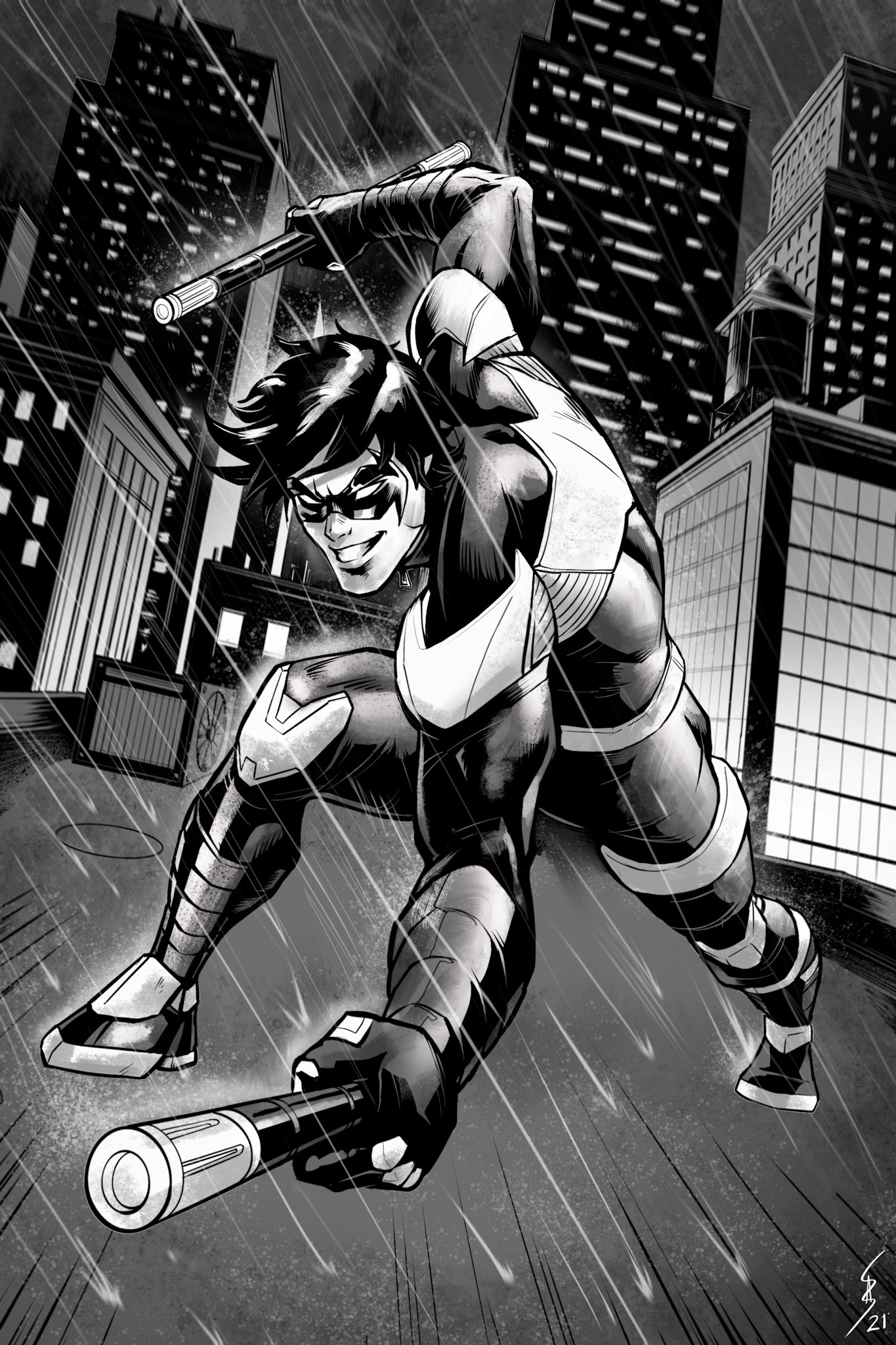 Nightwing Pinup