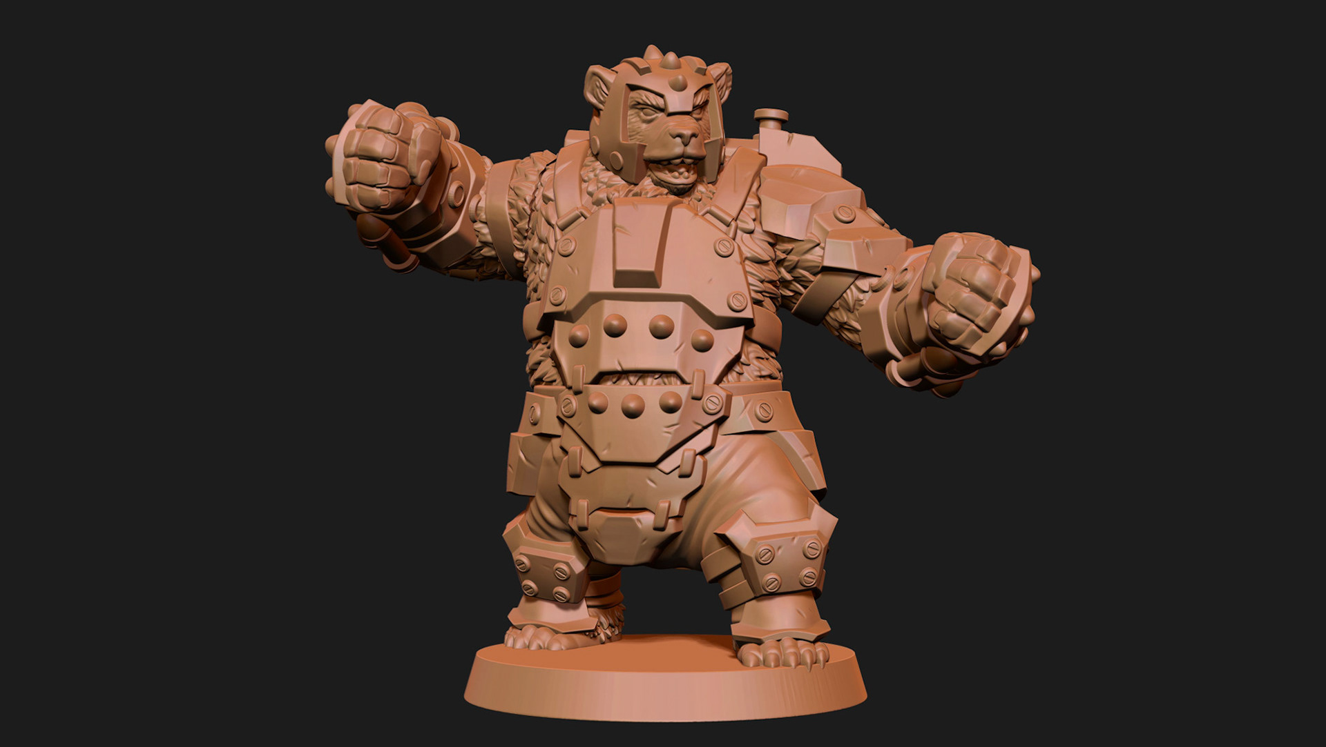Clockwork Combine Bear