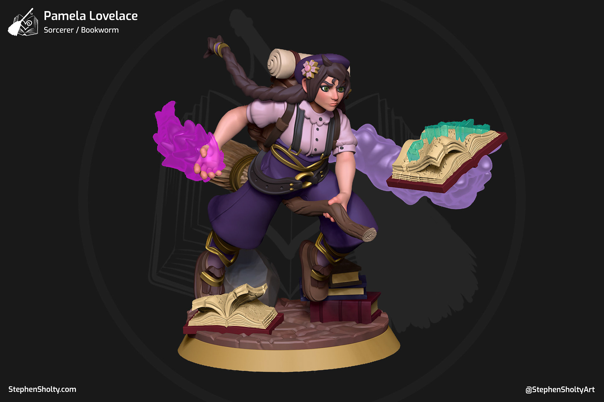Pamela Lovelace - Human Sorcerer