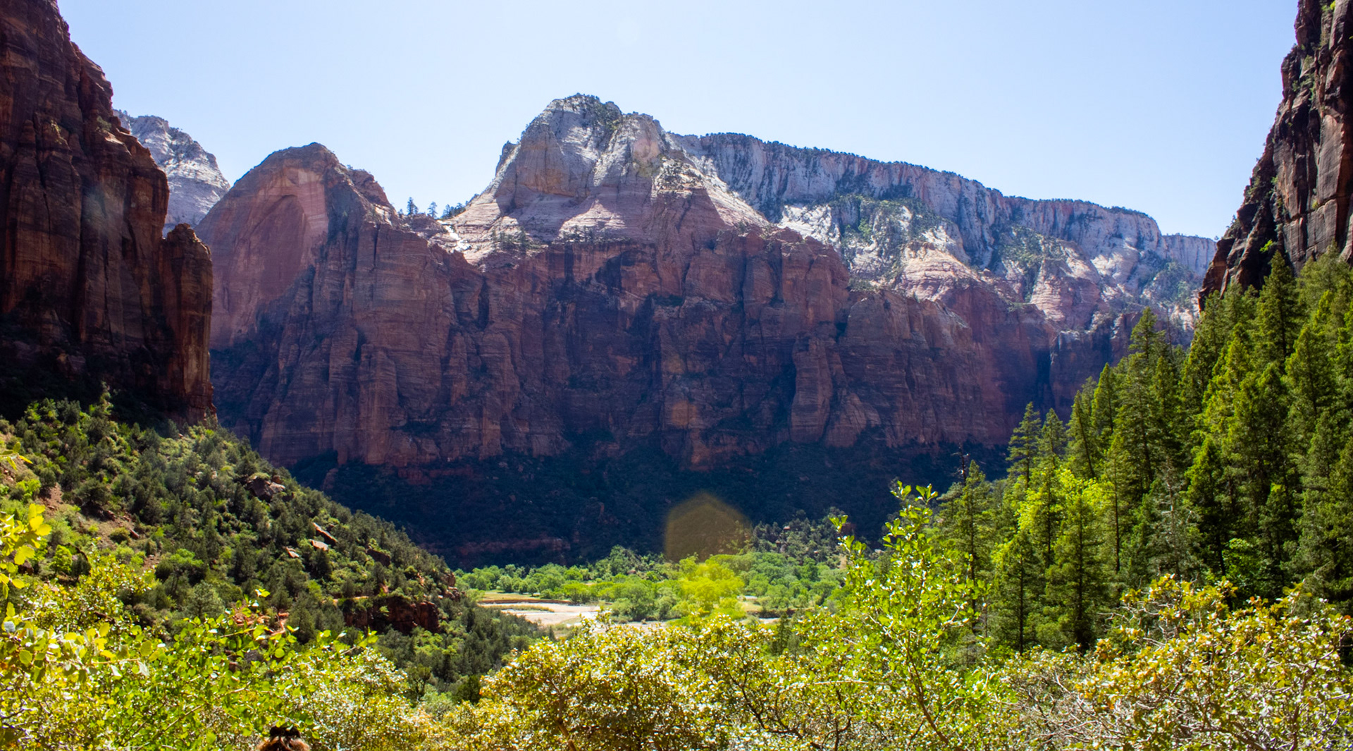 Canyon view from Emerald Pools. 