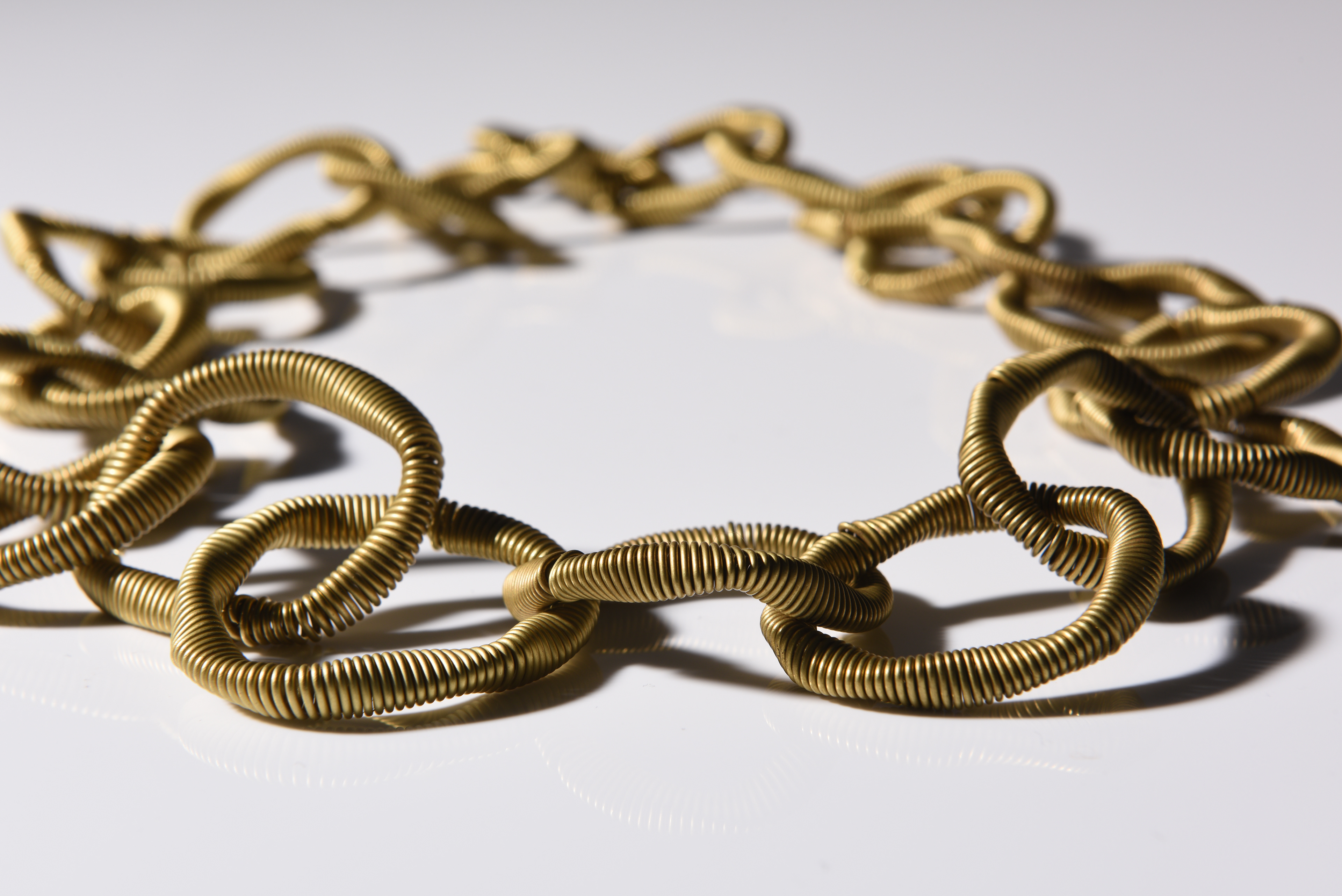 Necklace I - Brass wire