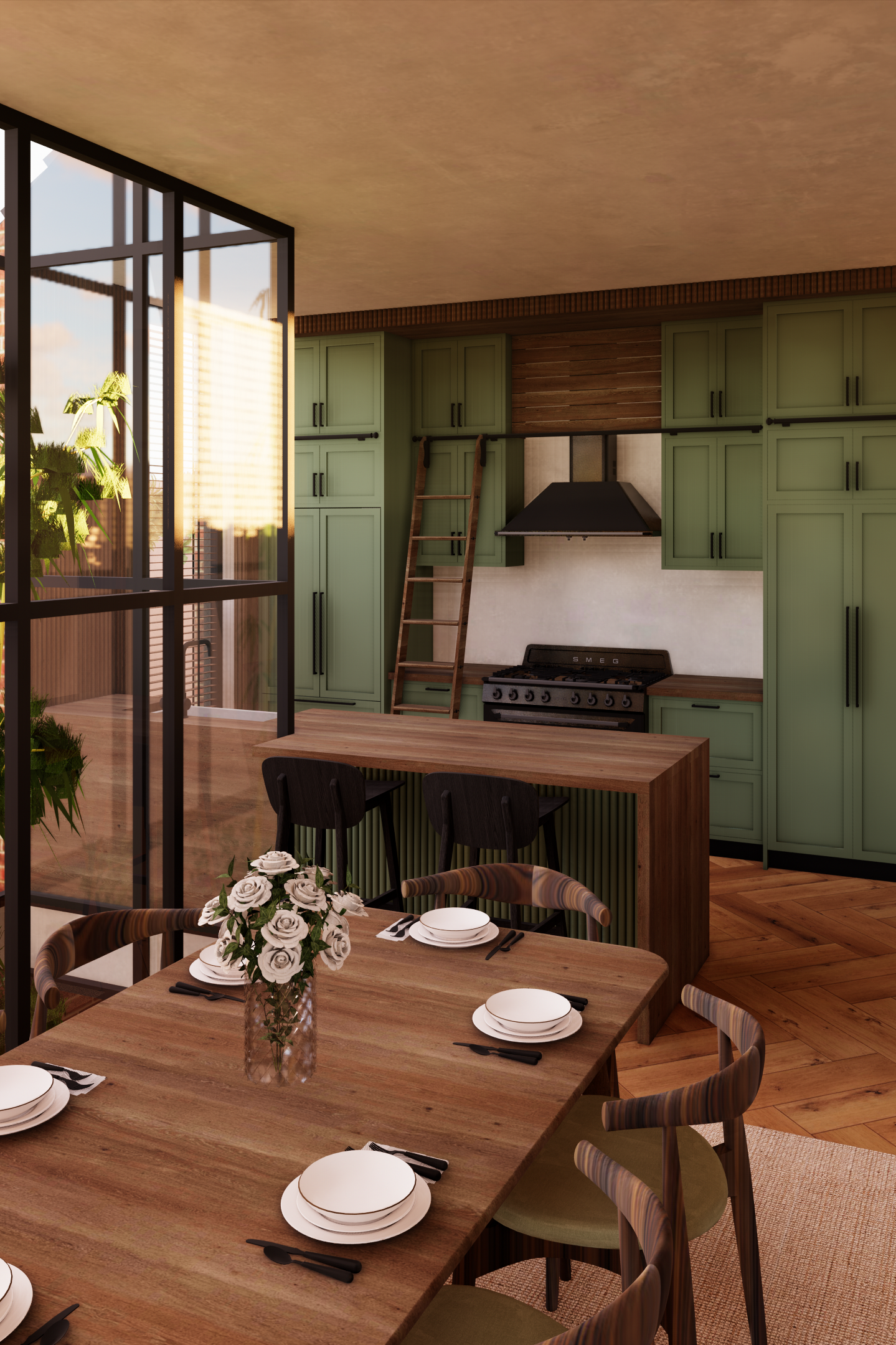 Open Dining Area