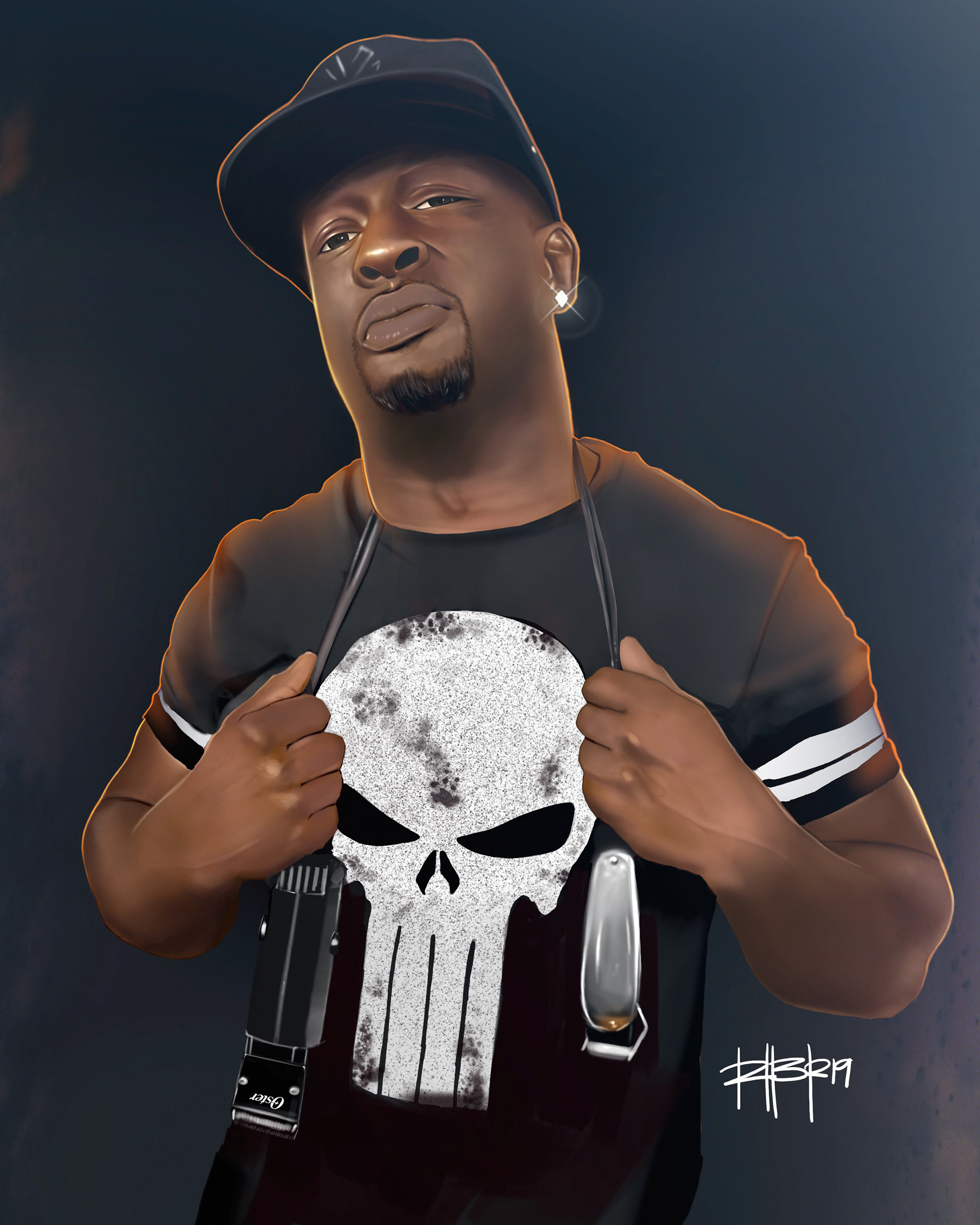 Digital Hand Drawn Custom 