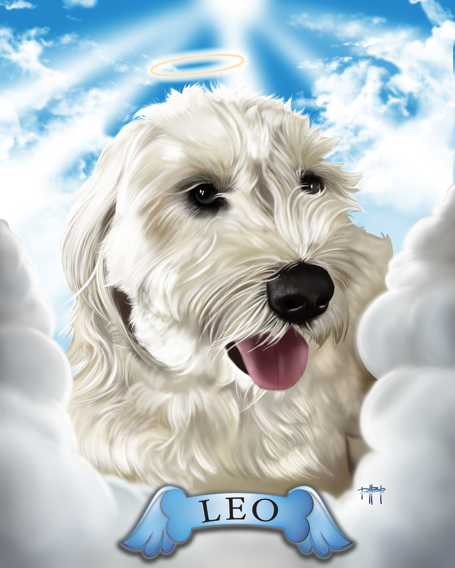 Digital Hand Drawn Commission