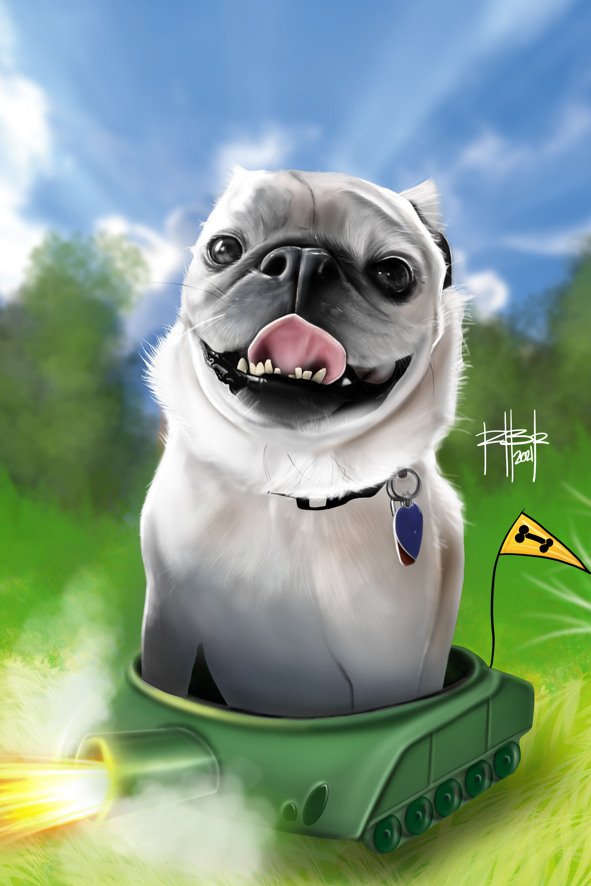 Tank - Commission Portrait