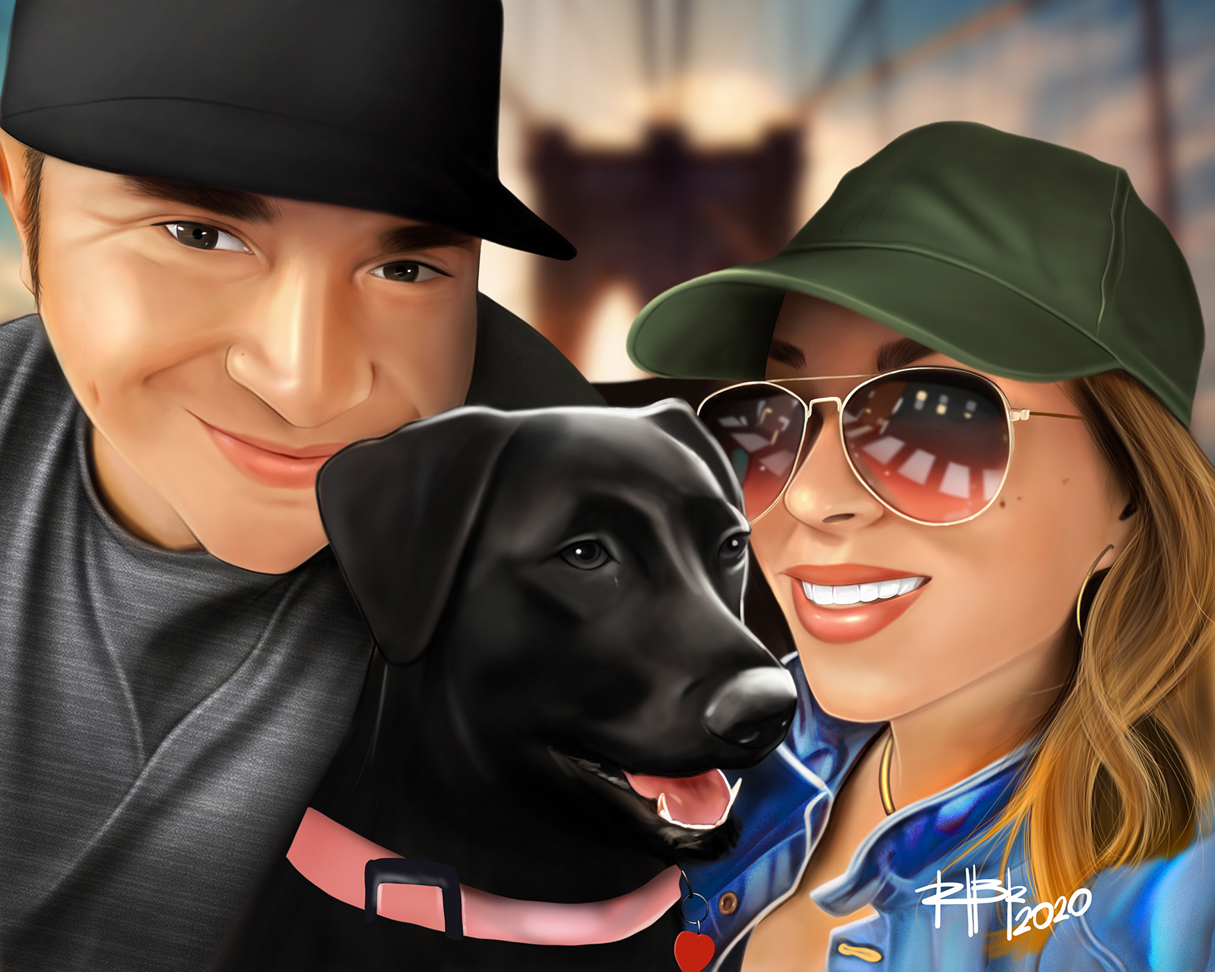 Digital Hand Drawn Custom 