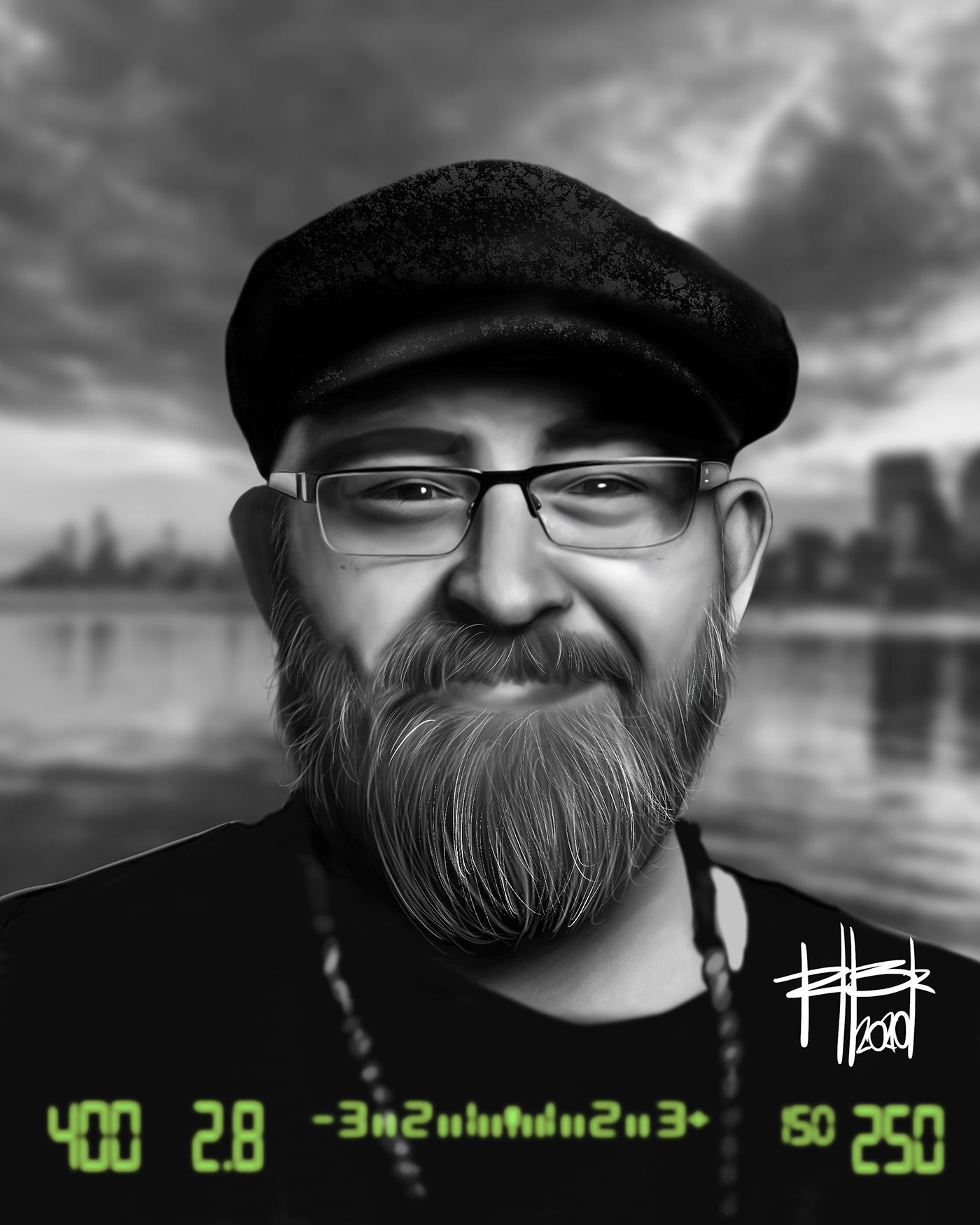 Digital Hand Drawn Custom 