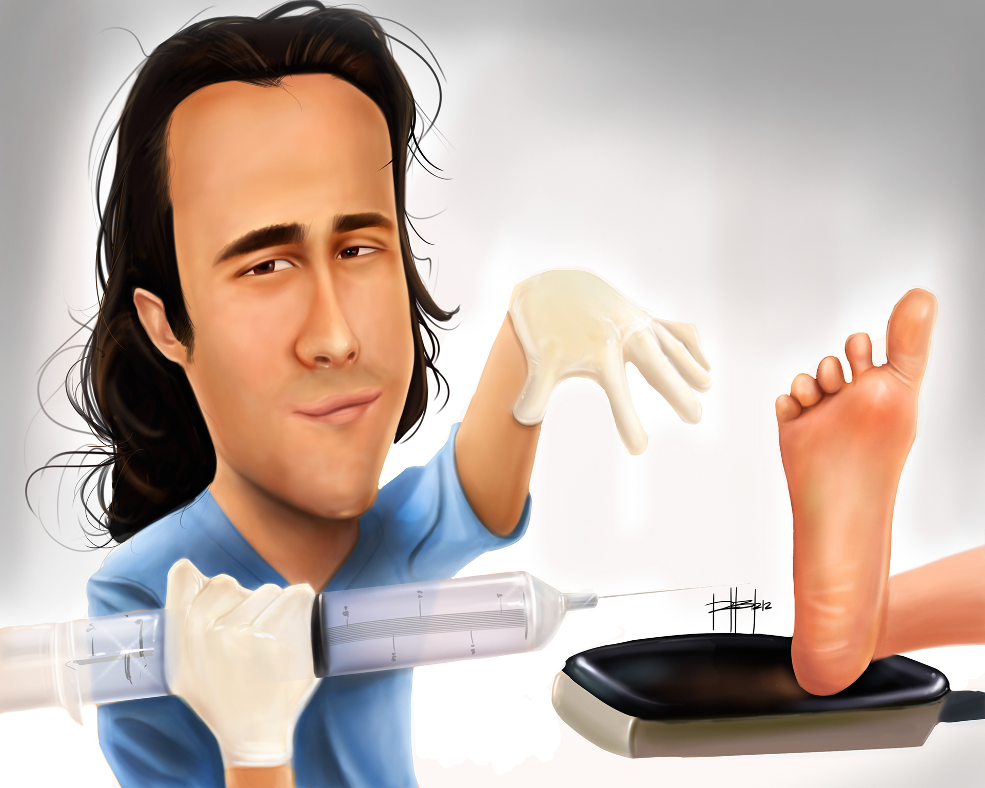 Foot Doctor Portait