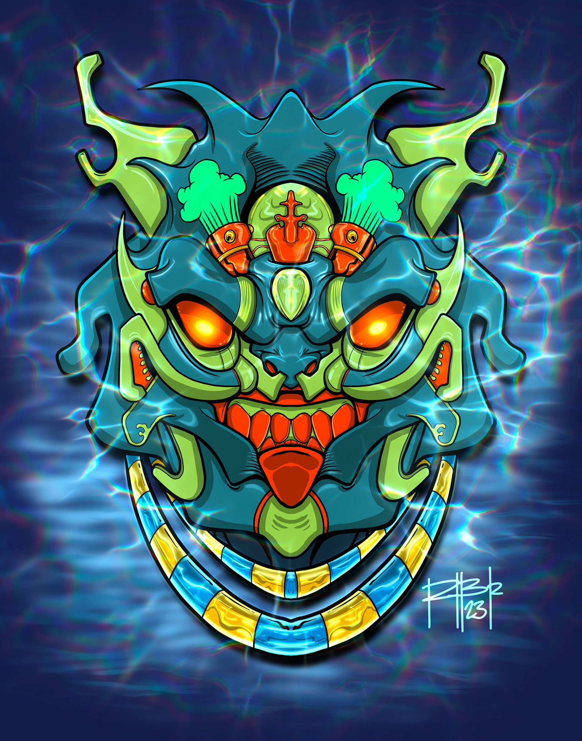 Samurai Mask 2 - Self Promo
