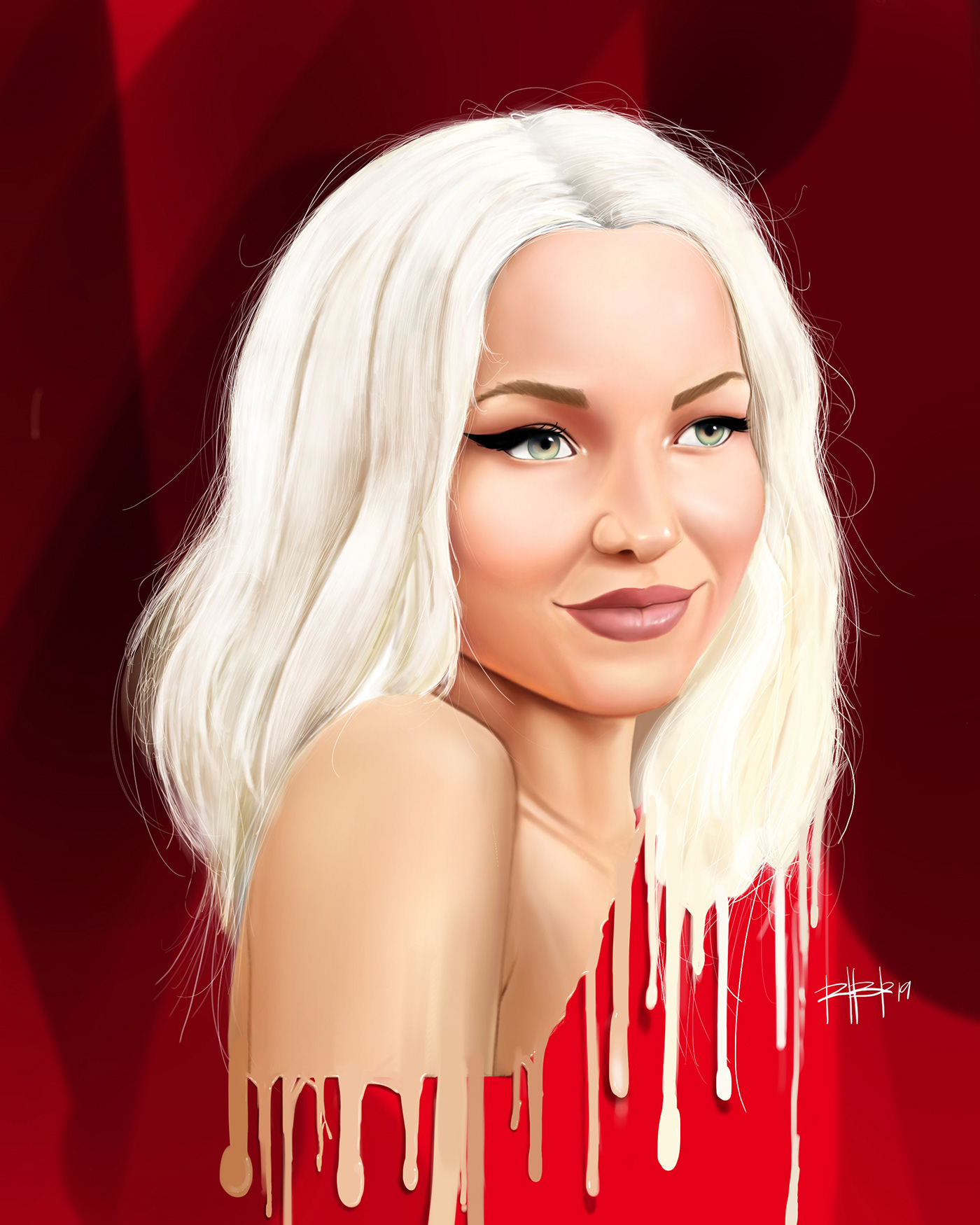 Digital Hand Drawn Custom 