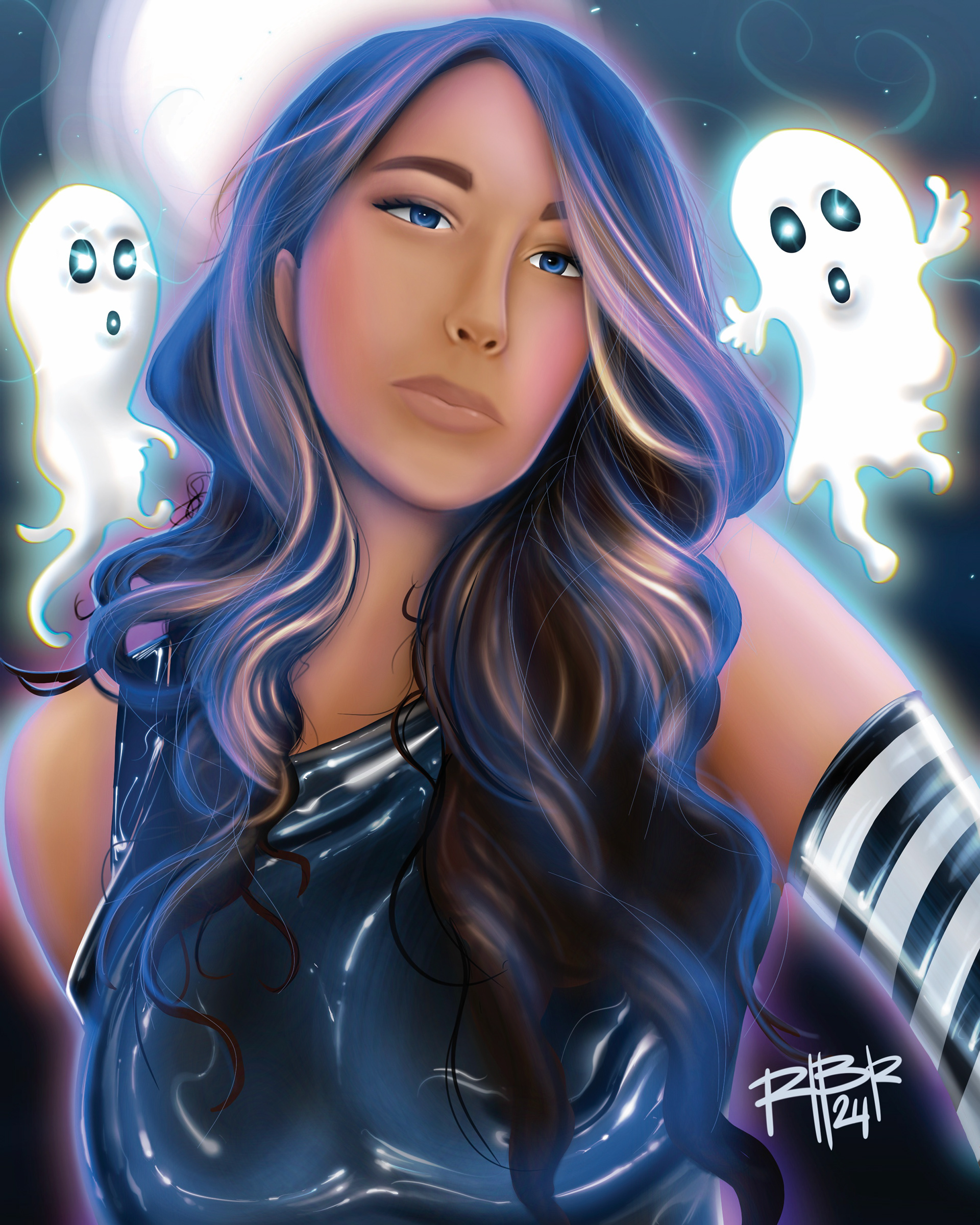 Digital Hand Drawn Portrait