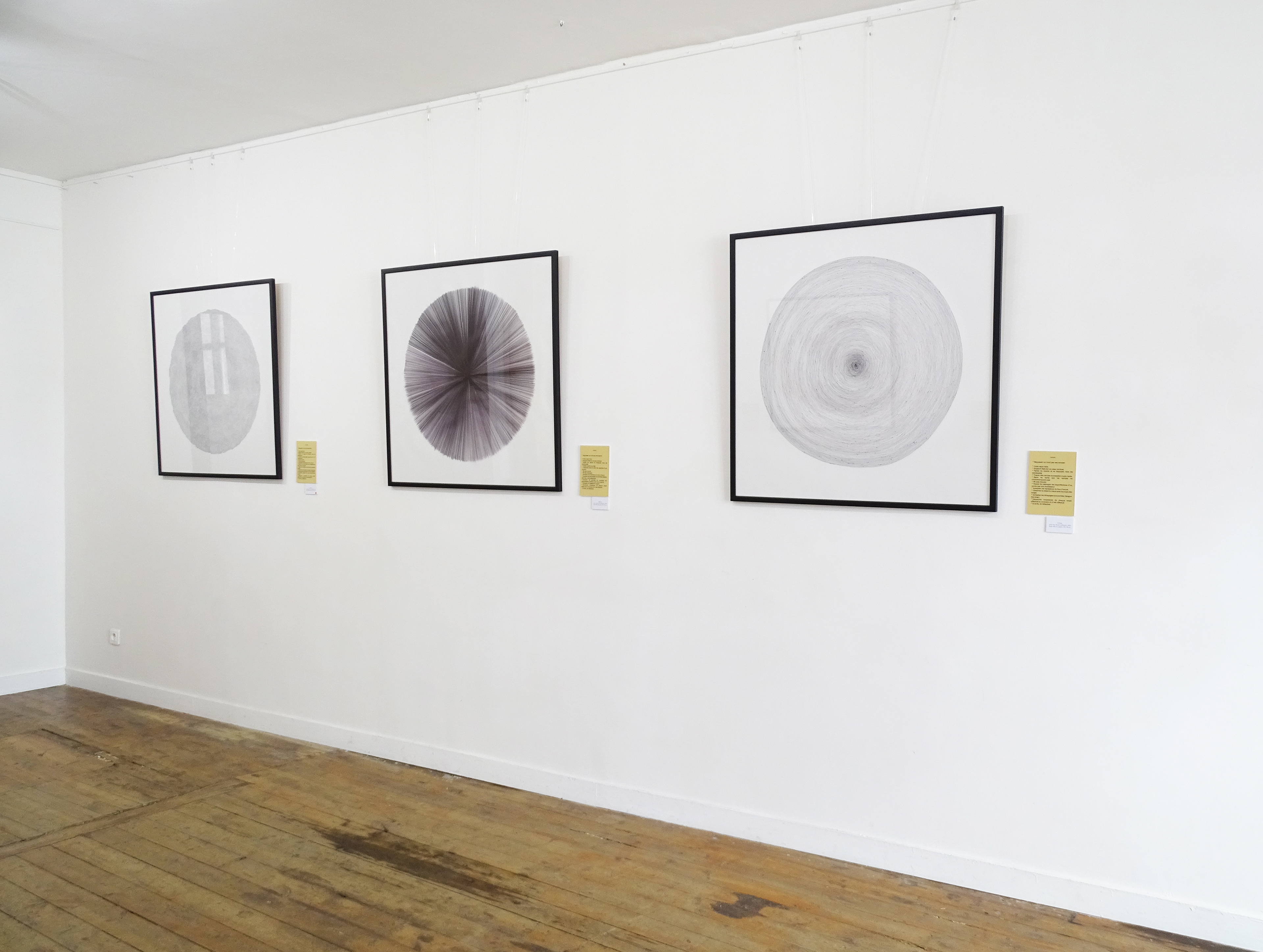 Vue de l’exposition Upekkha, Atelier Bletterie, La Rochelle, 2019 © Alexia Atmouni