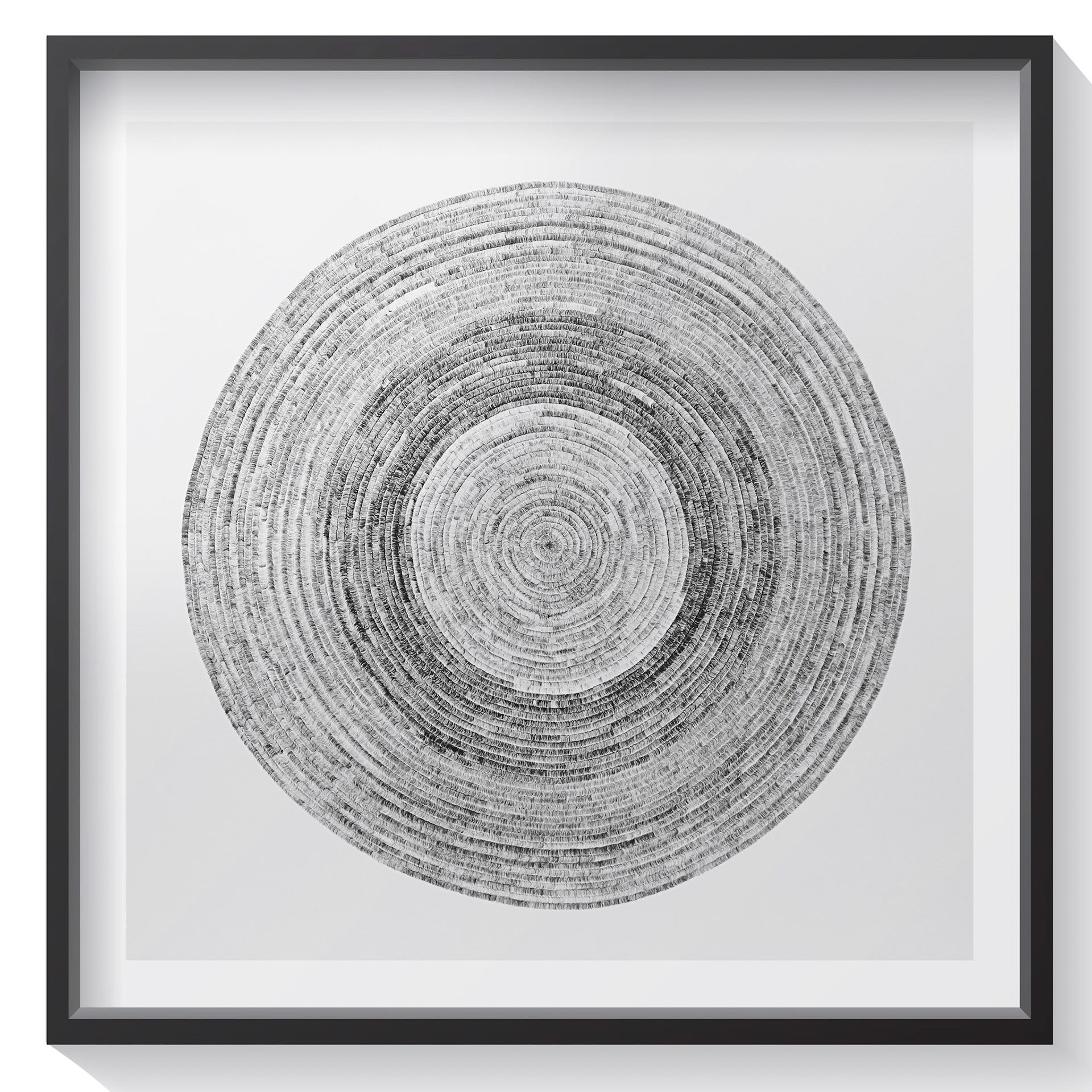 Cils, 2019 90 x 90 cm, stylo bille sur papier © Alexia Atmouni