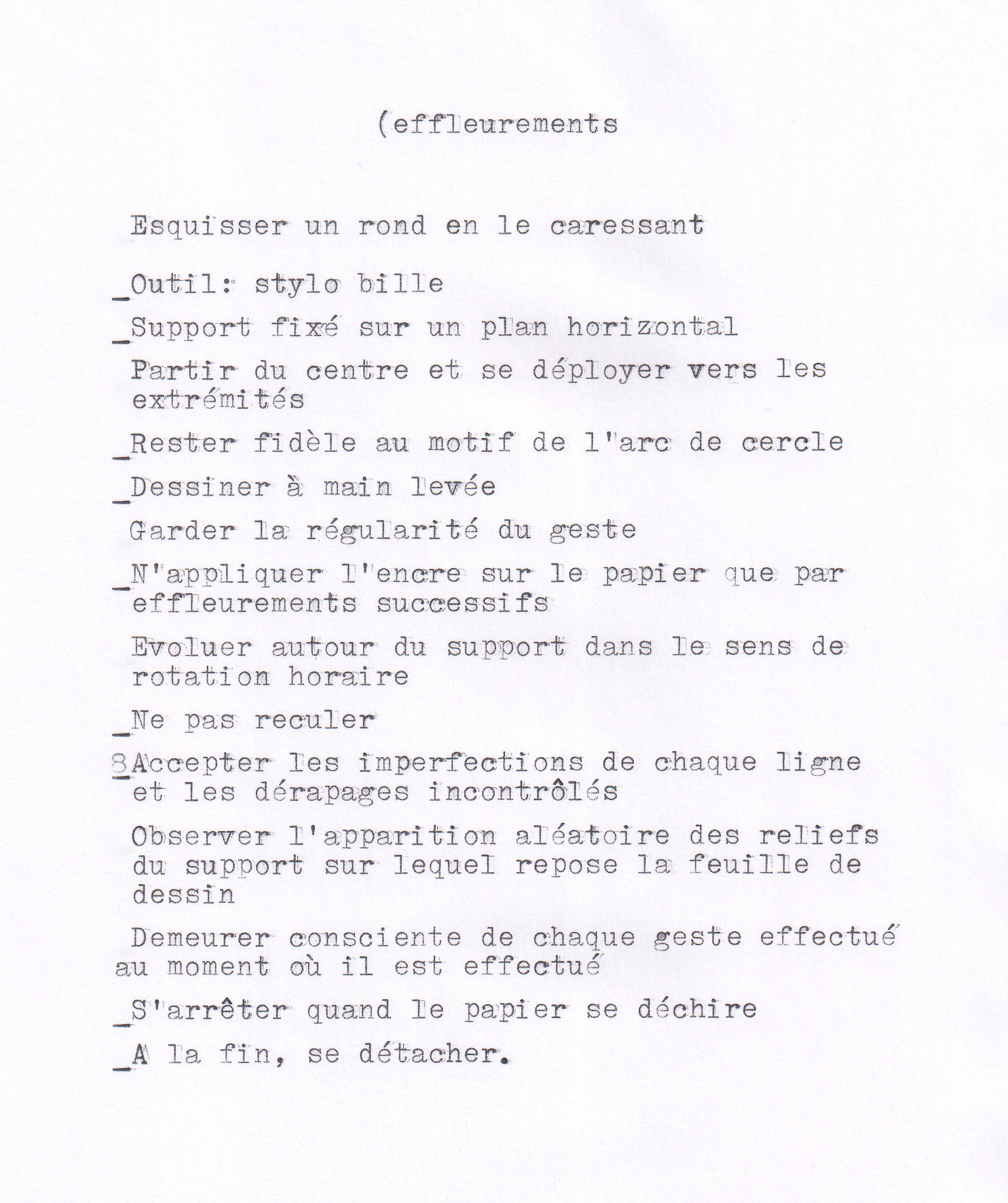 Protocole d'Éffleurements © Alexia Atmouni
