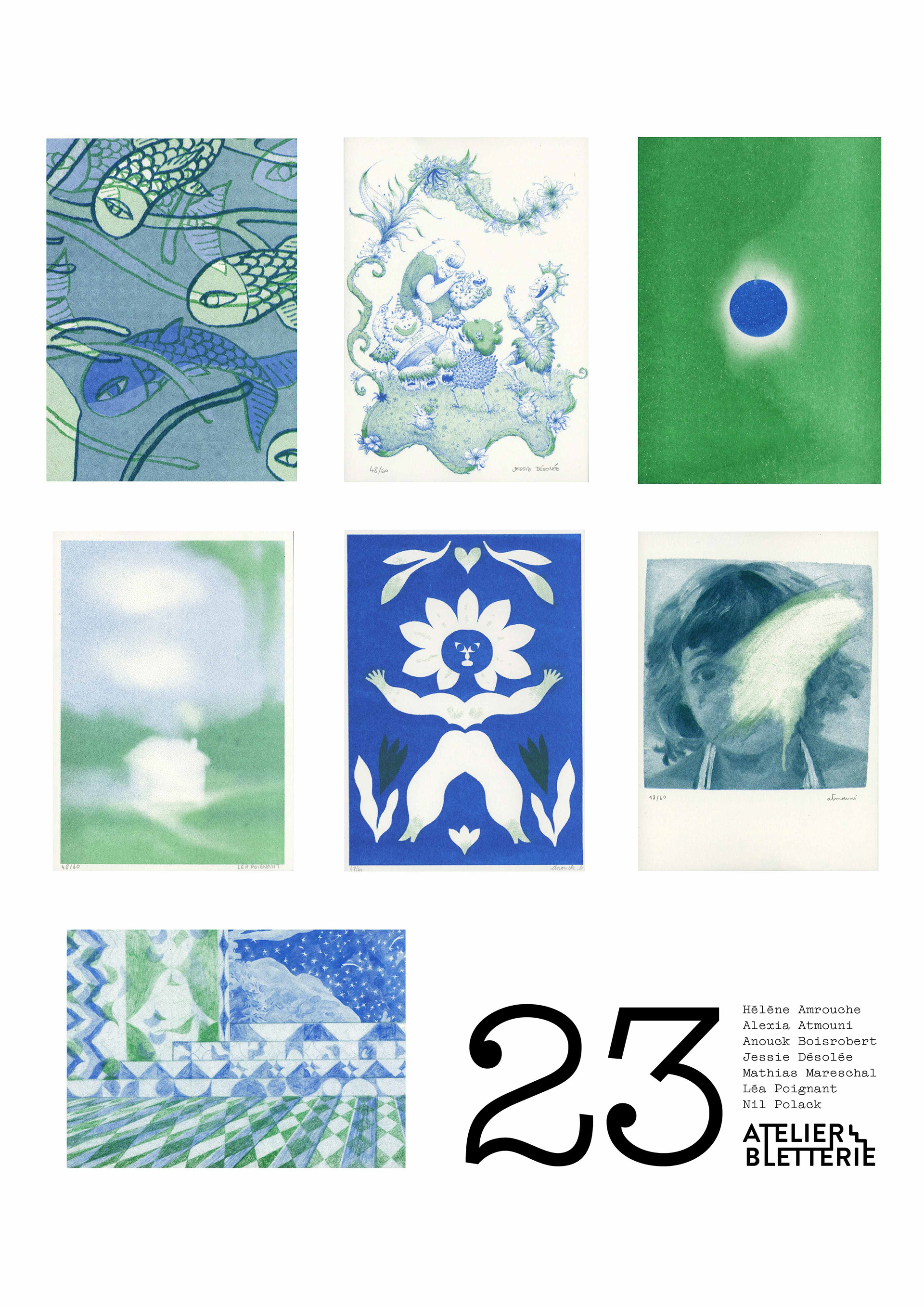 23 - édition collective - Atelier Bletterie