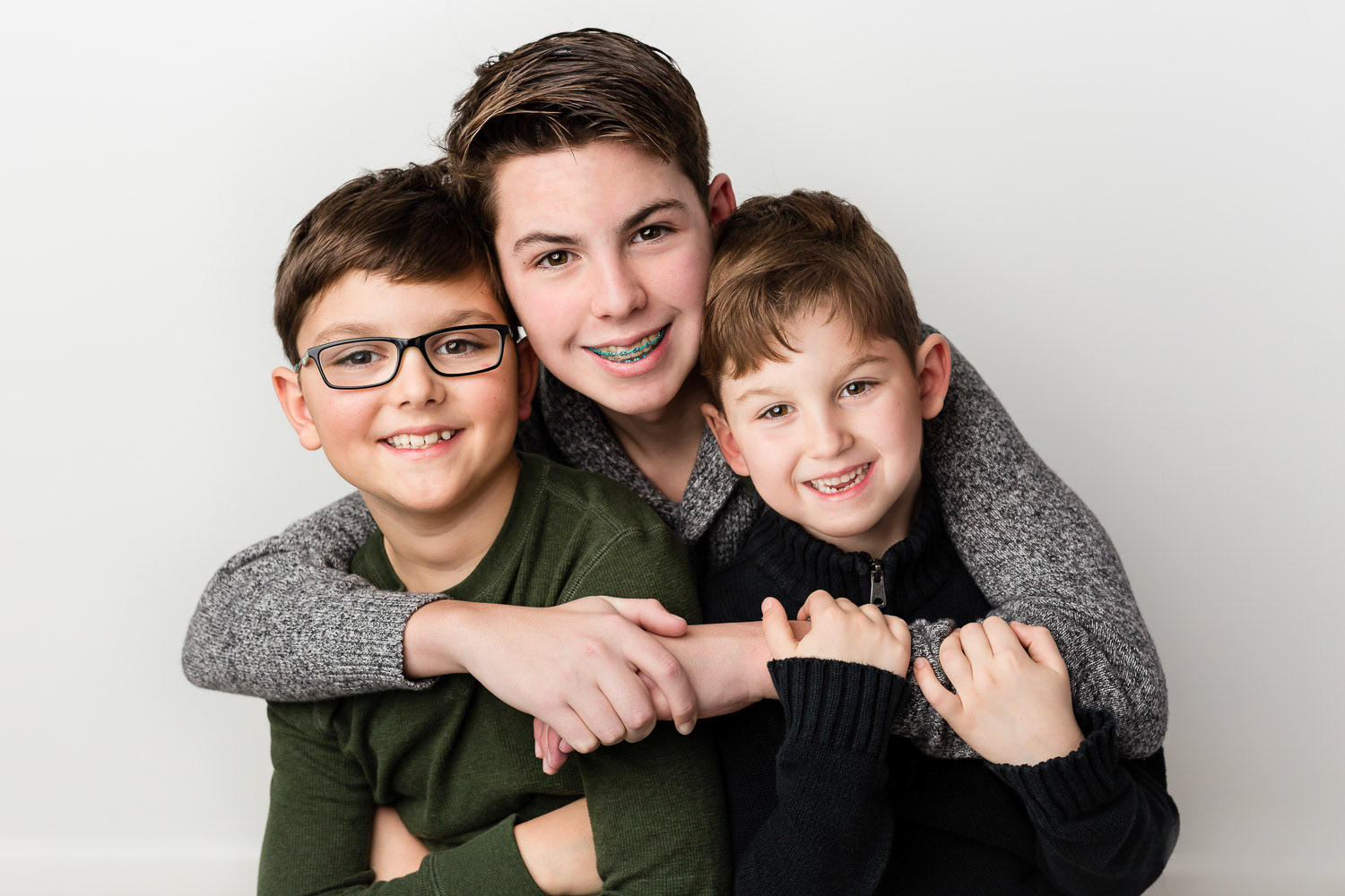 Meng Photo Session in white studio in Manhattan, Kansas captured on 18 November 2018 by Amy Meng Photography