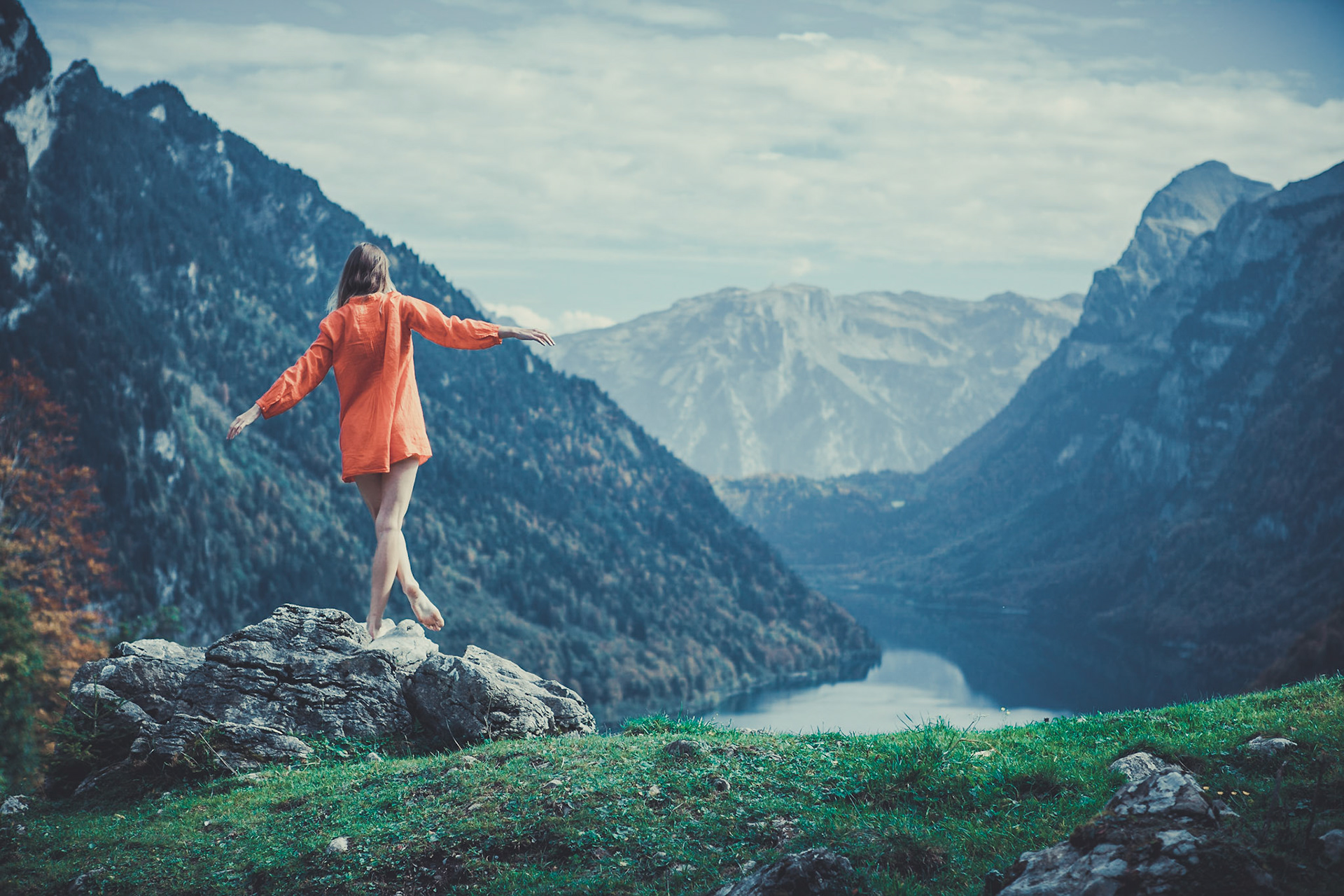 Because it is a luxury not everyone has! Amazing view of the swiss landscape