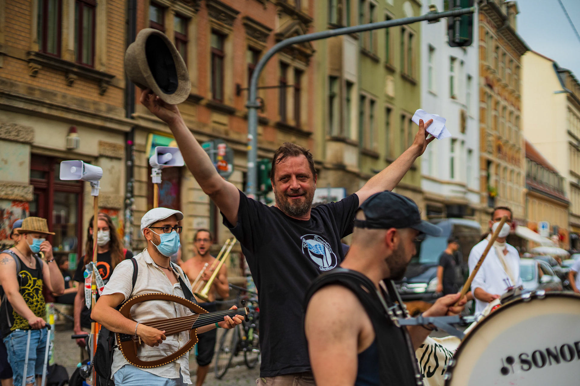 Demonstration in Dresden 2021-06-28