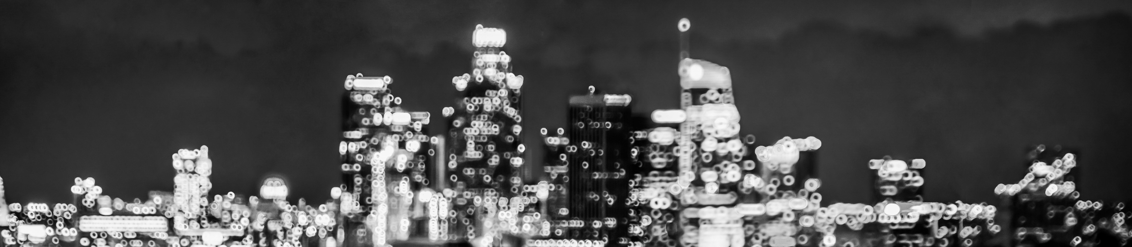 500mm Mirror Lens Night View of DTLA 2020