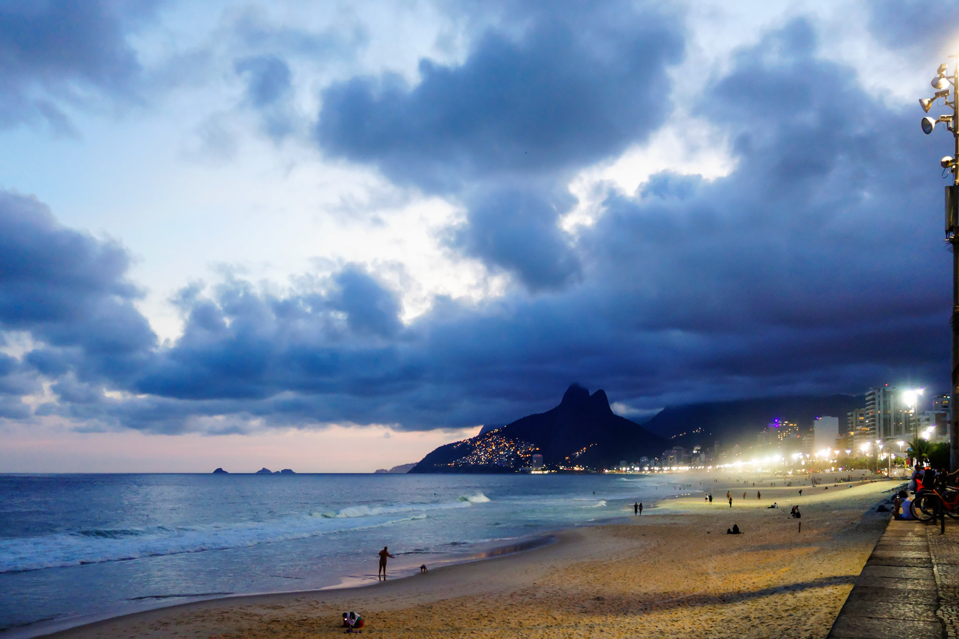 View of Dois Irmaos from Arpoador