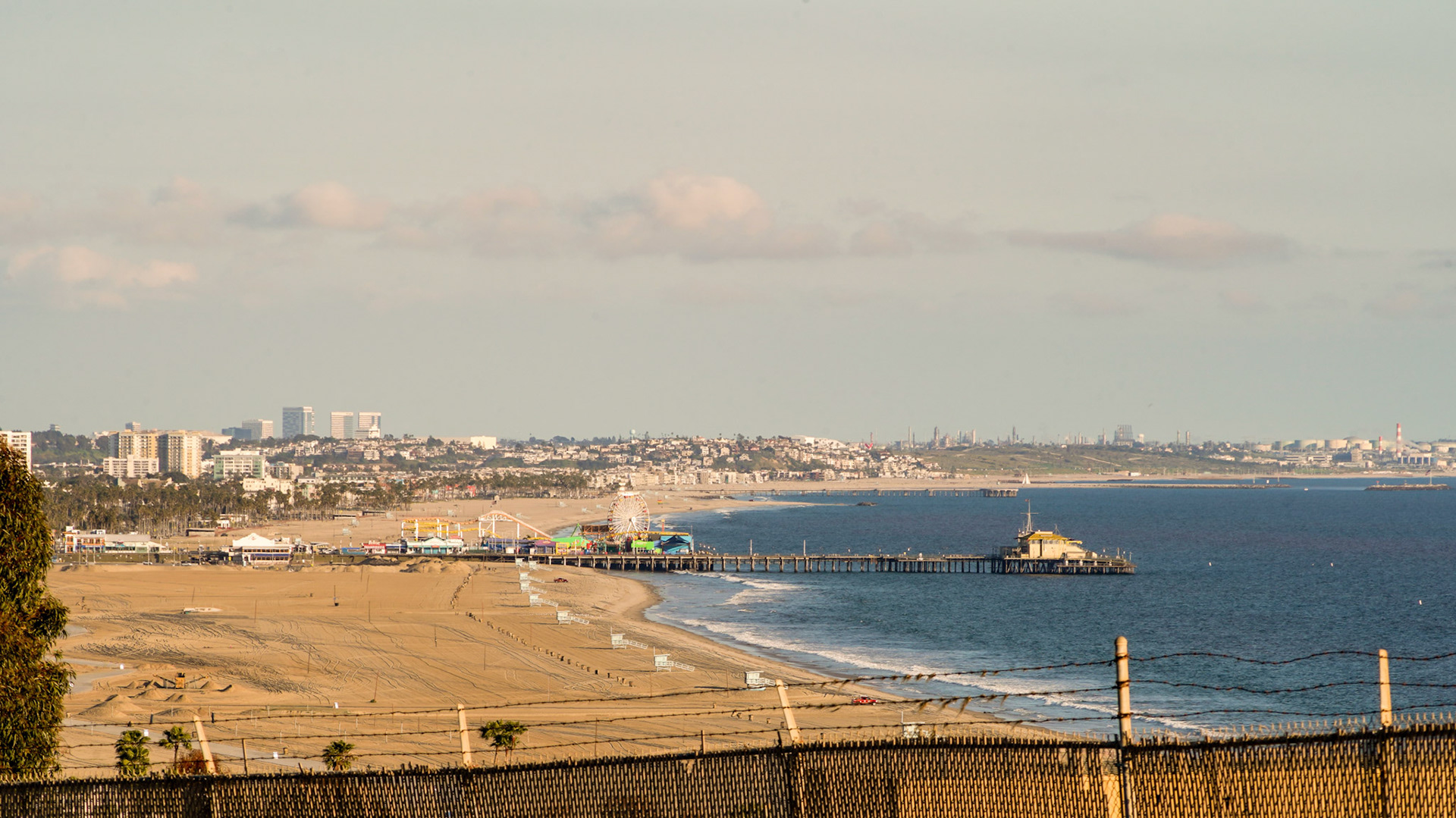 Lockdow View from Pacific Palisades