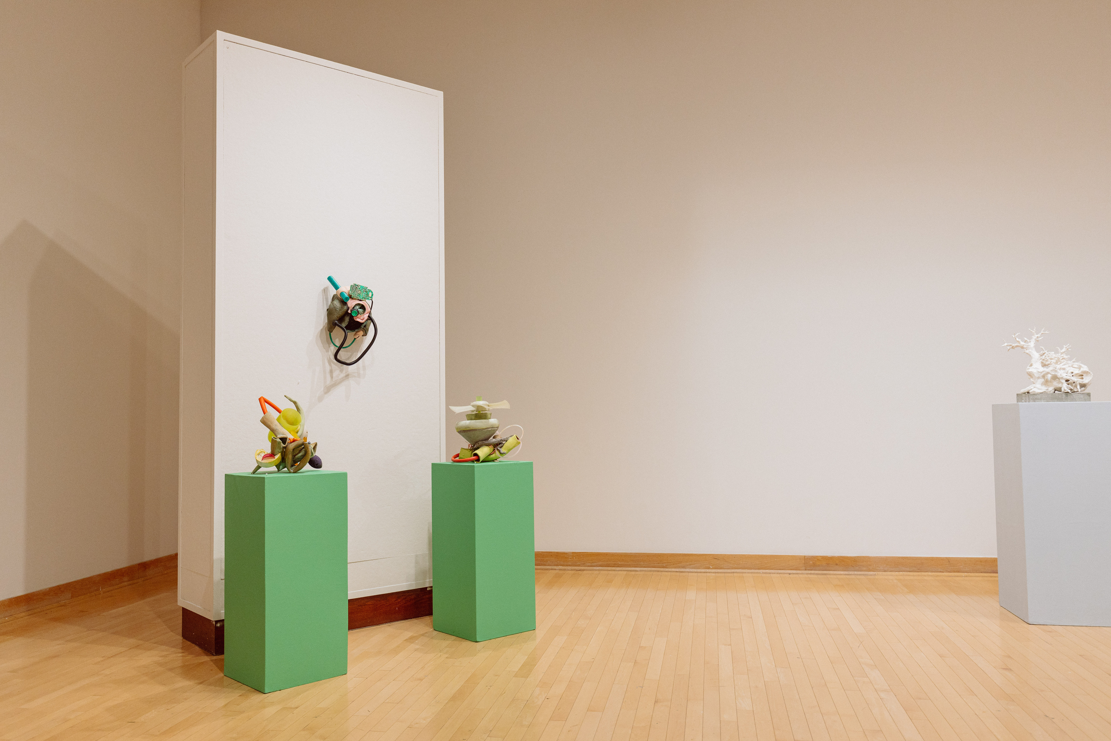 Sculptures by Linda Leslie Brown and Chris Frost