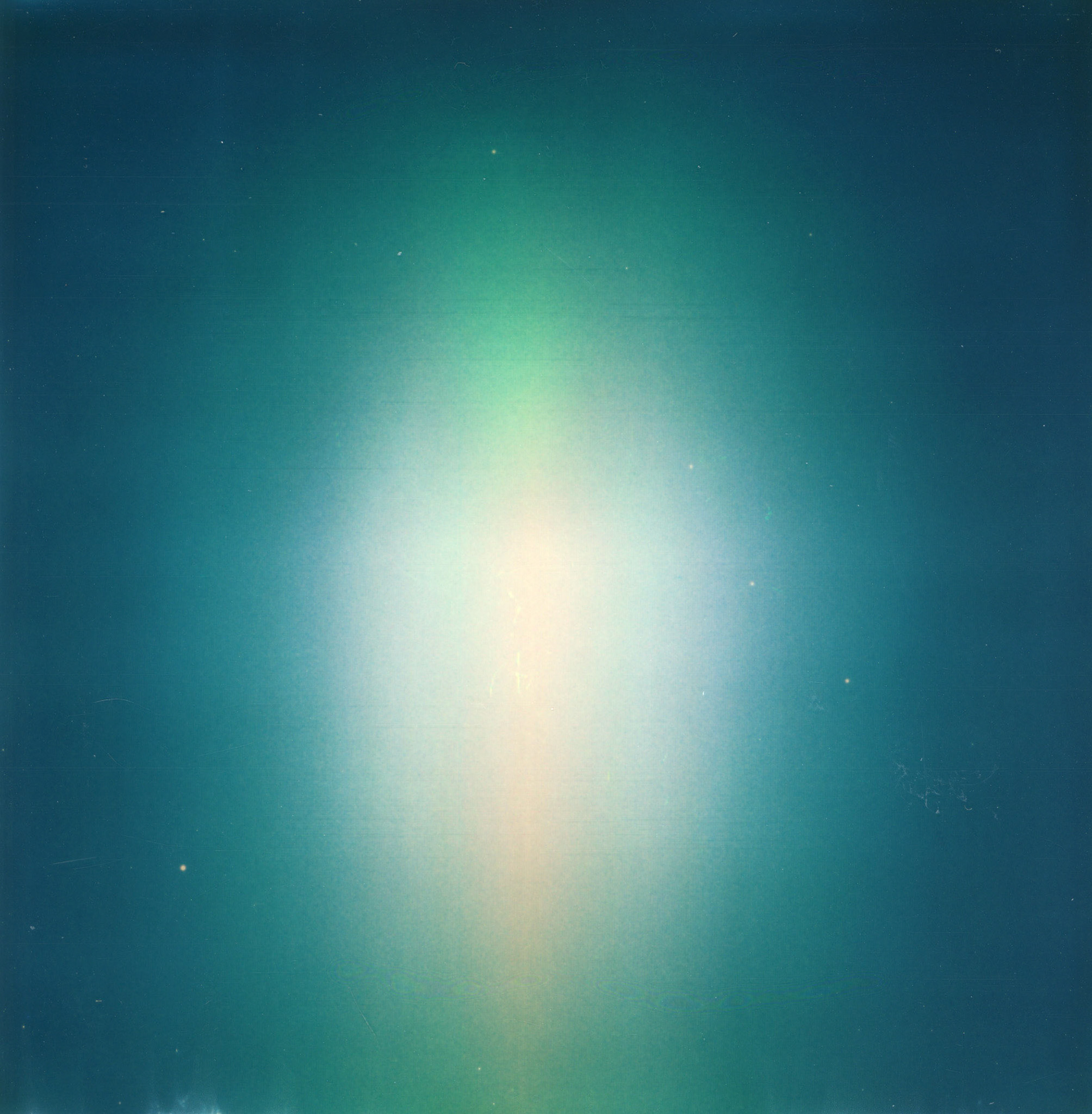 Age of Wonder. 2023, enlarged Polaroid, 24" by 24".