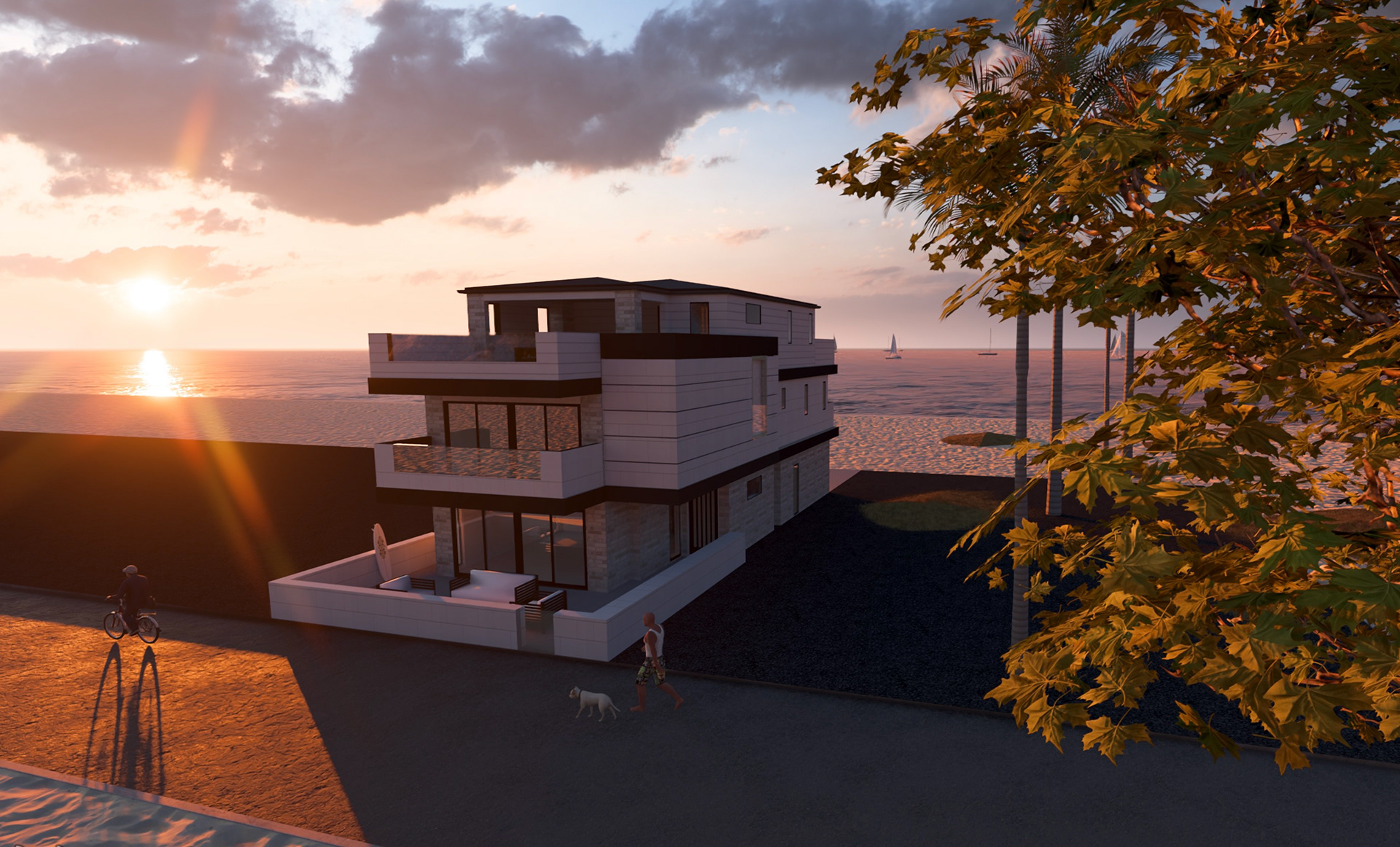 Environment Focused - Design at Sunset