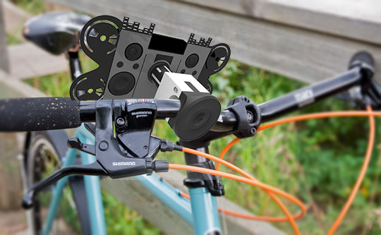 Bike Phone Mount Lifestyle 3D Render