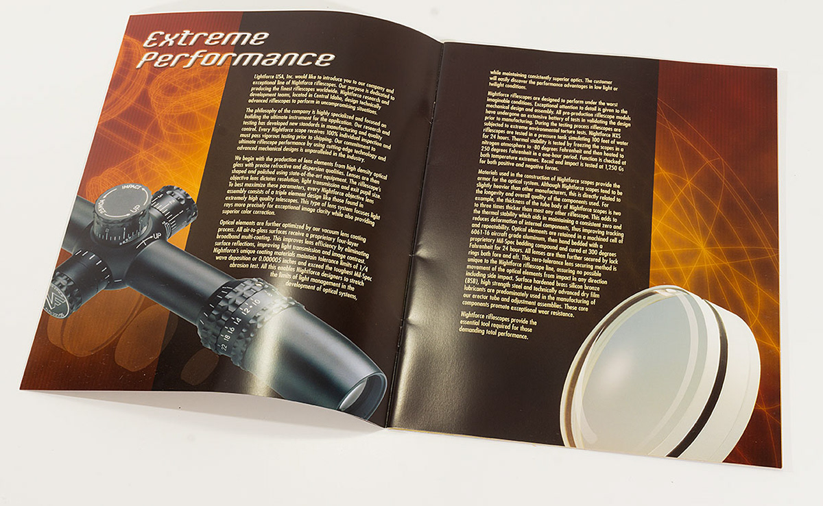 Nightforce Product Catalog (Interior)