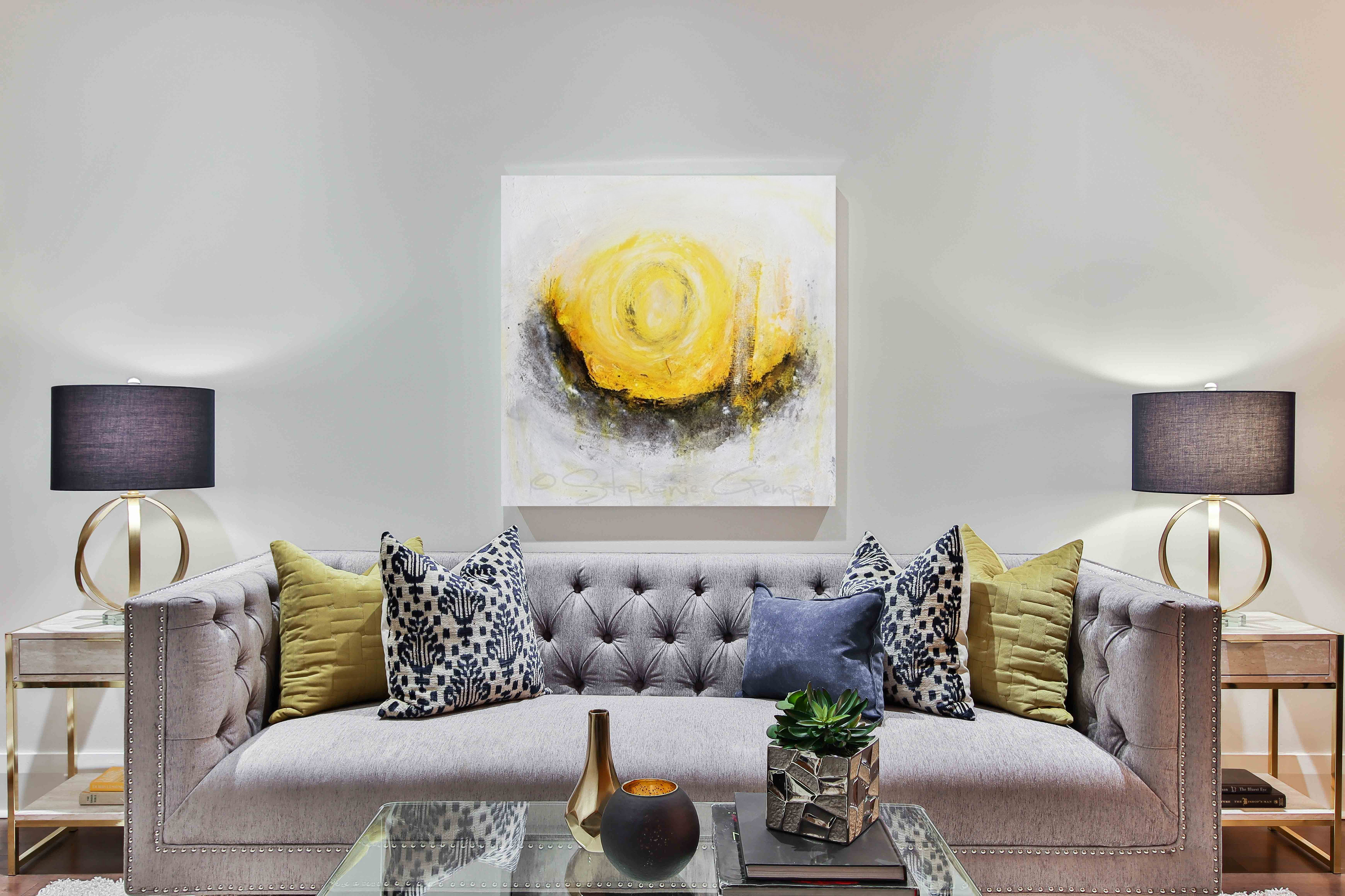 Lebendig III | 70x70 cm | 2018 | Preis: 550€
