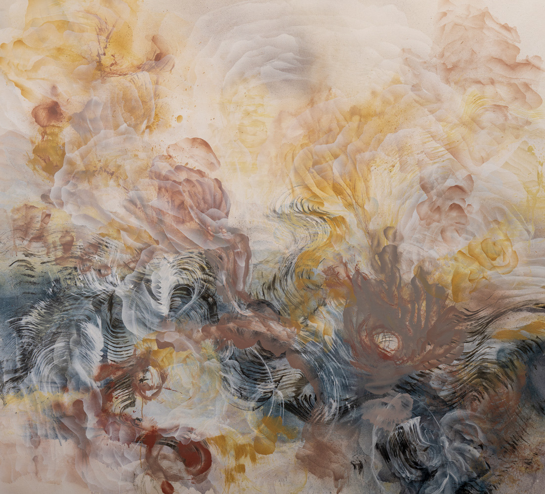 "Wildfire  4"   -   58 x 64