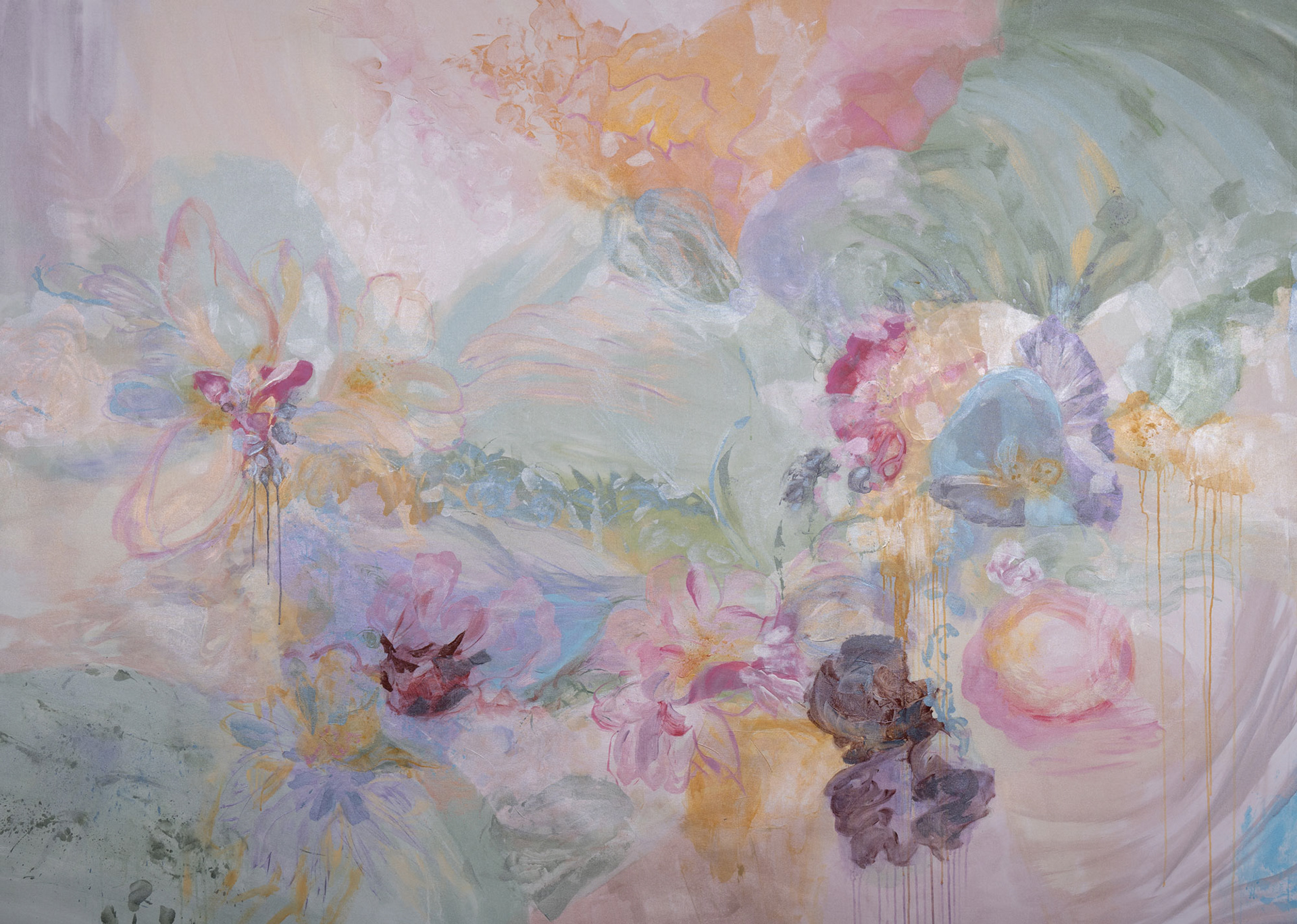 "Garden of Emotion" -  64 x 90