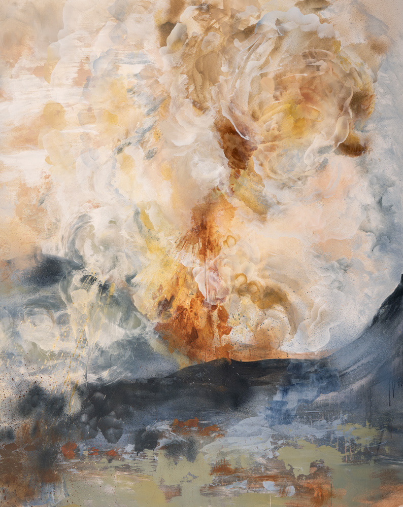 "Wildfire  5"   -   64 x 47