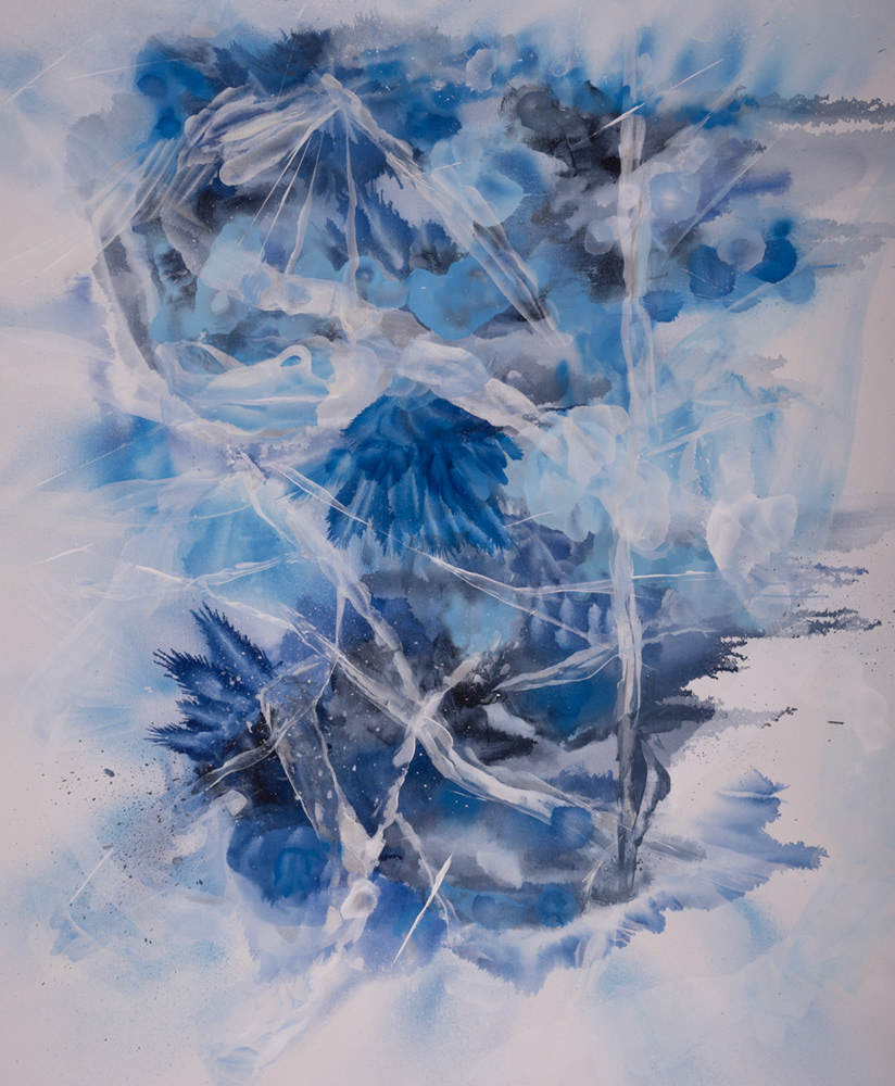 "Lake Crossing"   -   50 x 64