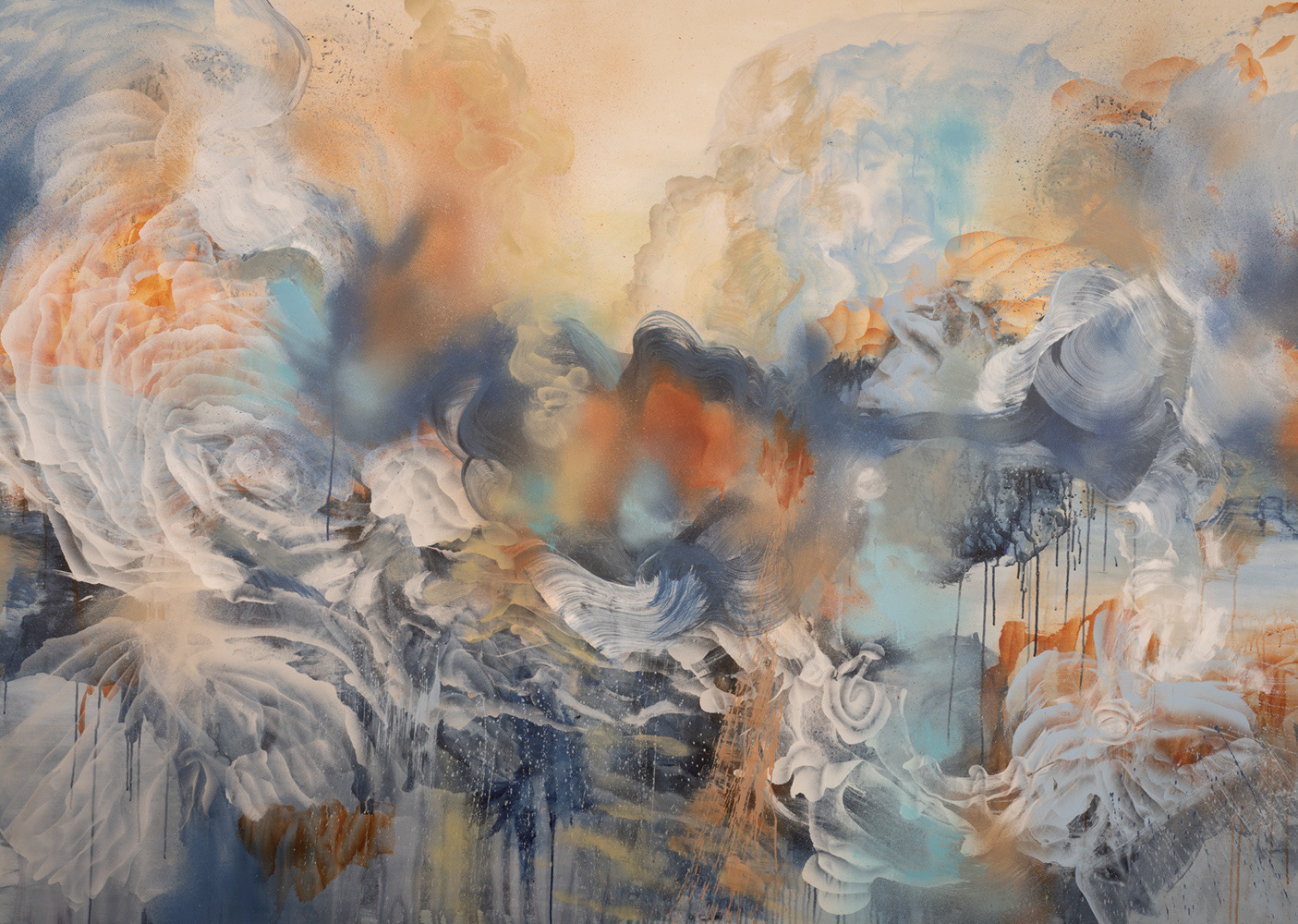 "Wildfire  1"   -   64 x 90