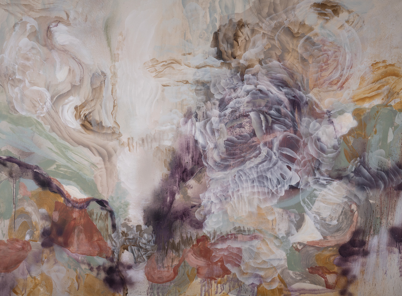 "Pour Away World"  -   64 x 88