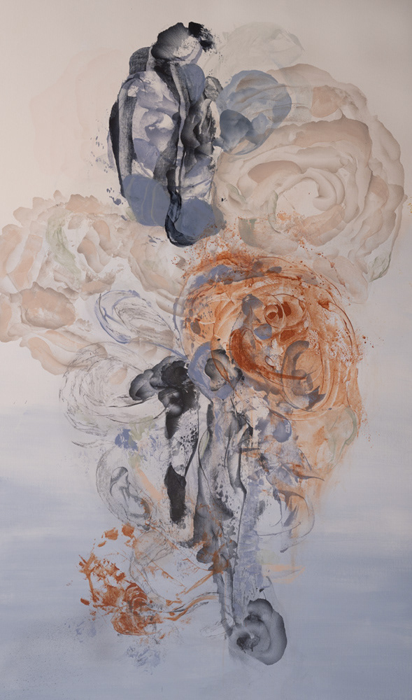 "Blue Eyes  1"  - 64 x 38