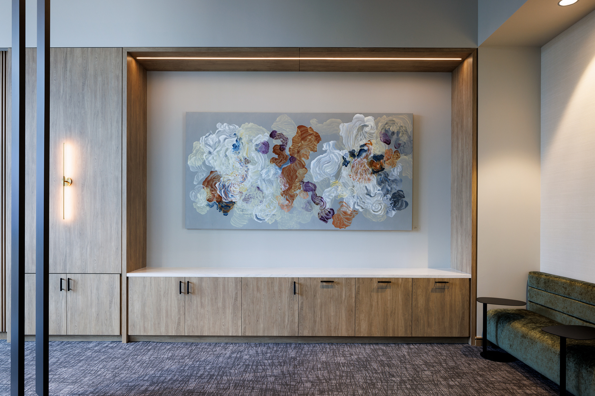 2025 - "Stratus," at the Landing, Slate Art Counciling,  photo, ©Henrik Kam